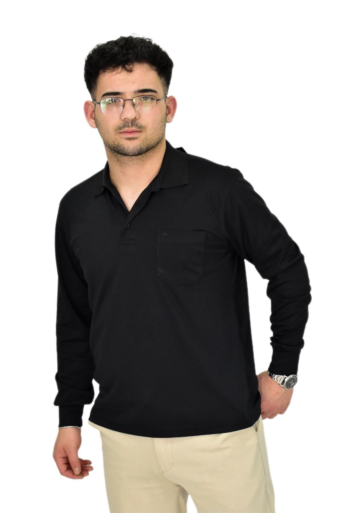 DYNAMO-Men's Seasonal Polo Neck Sweatshirt 6830 Bgl-St04414 2