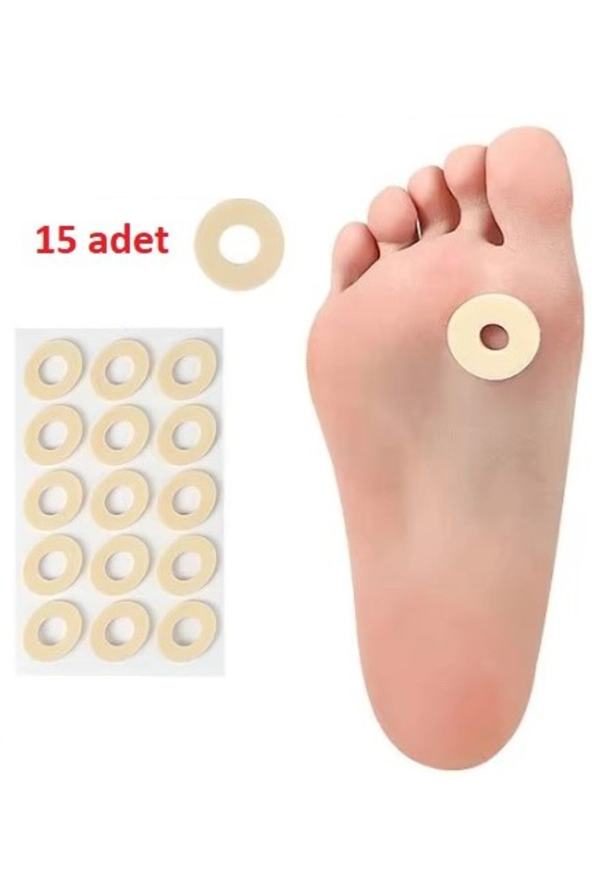 BirdoluSepet Ayak Nokta Pedi Sünger Yastık