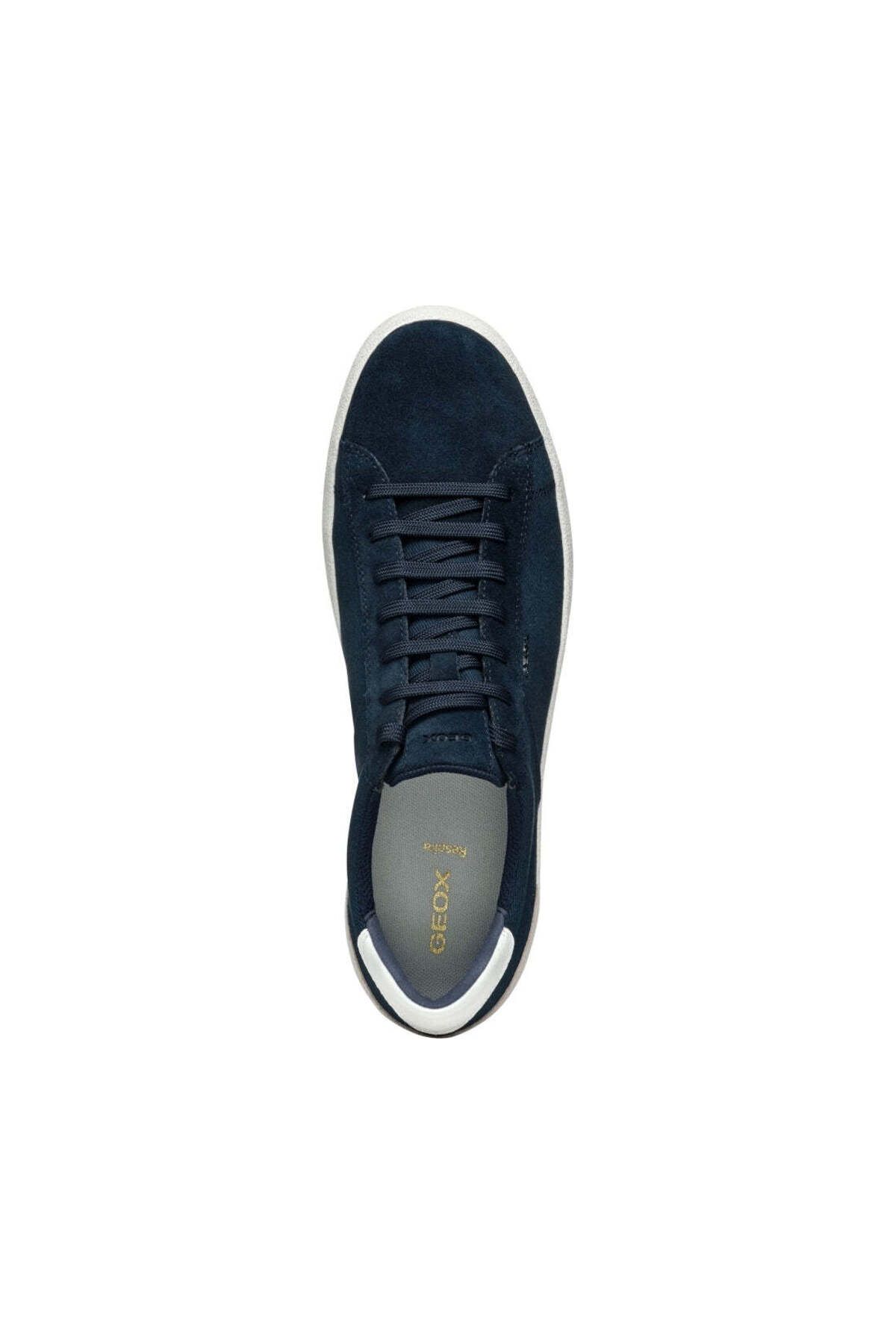 Geox-Blue Trainers Mens Shoes 3