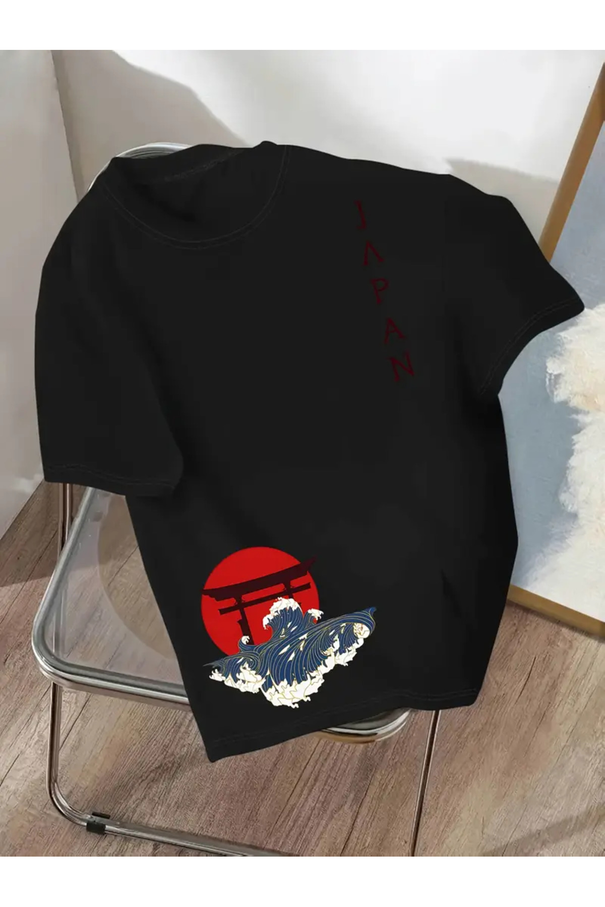 GALASHOP Kadın Japon Temalı T-shirt - Fiyatı, Yorumları