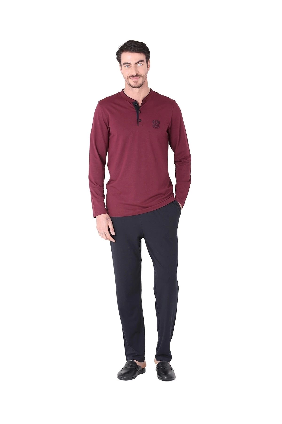 Beruflic D'S Damat 221001 Uzun Kol Pijama Takımı