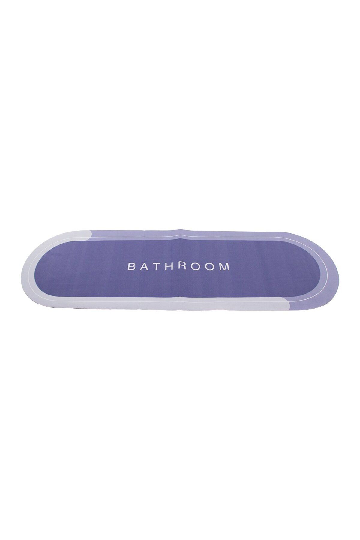 ALHAY OVAL DÜZ RENKLİ SU EMİCİ - SİHİRLİ BANYO PASPASI 116 X 37.5CM