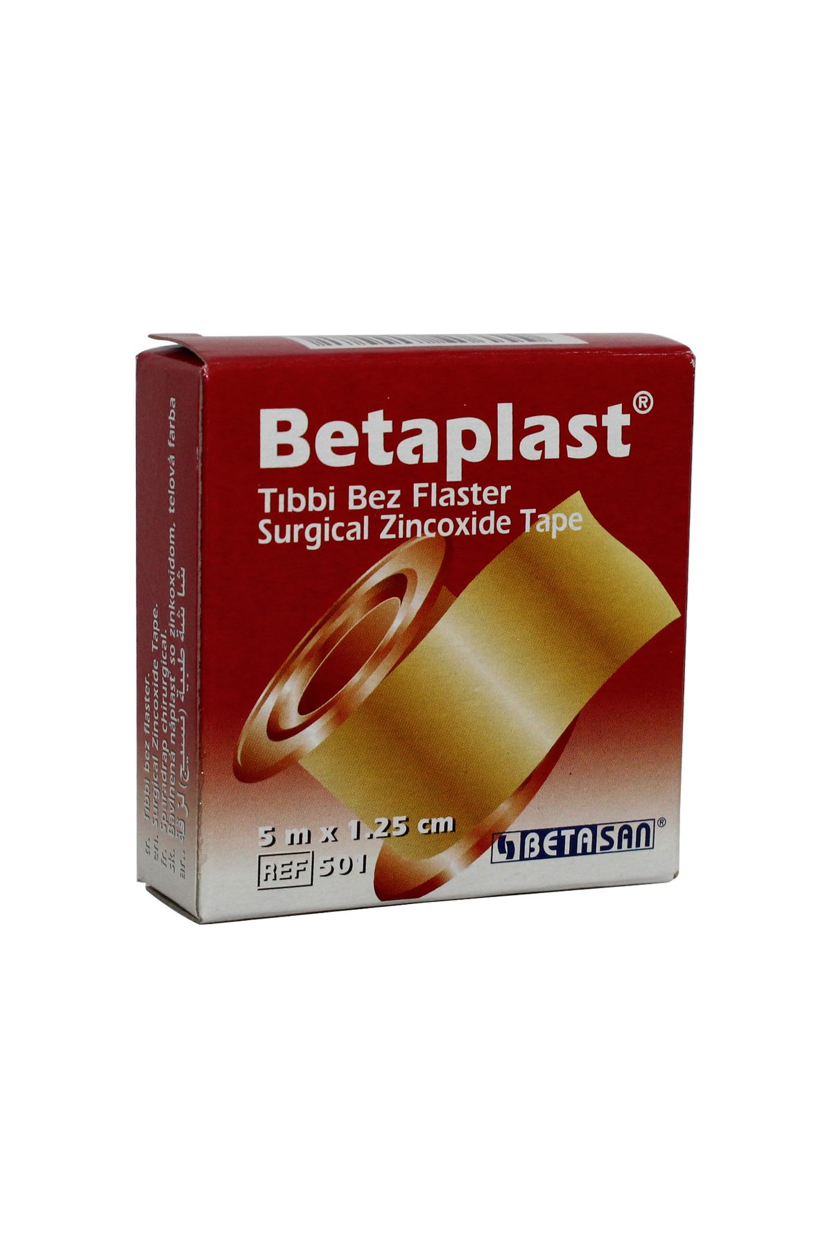 Betasan Betaplast Tıbbi Bez Flaster 5mx1,25cm