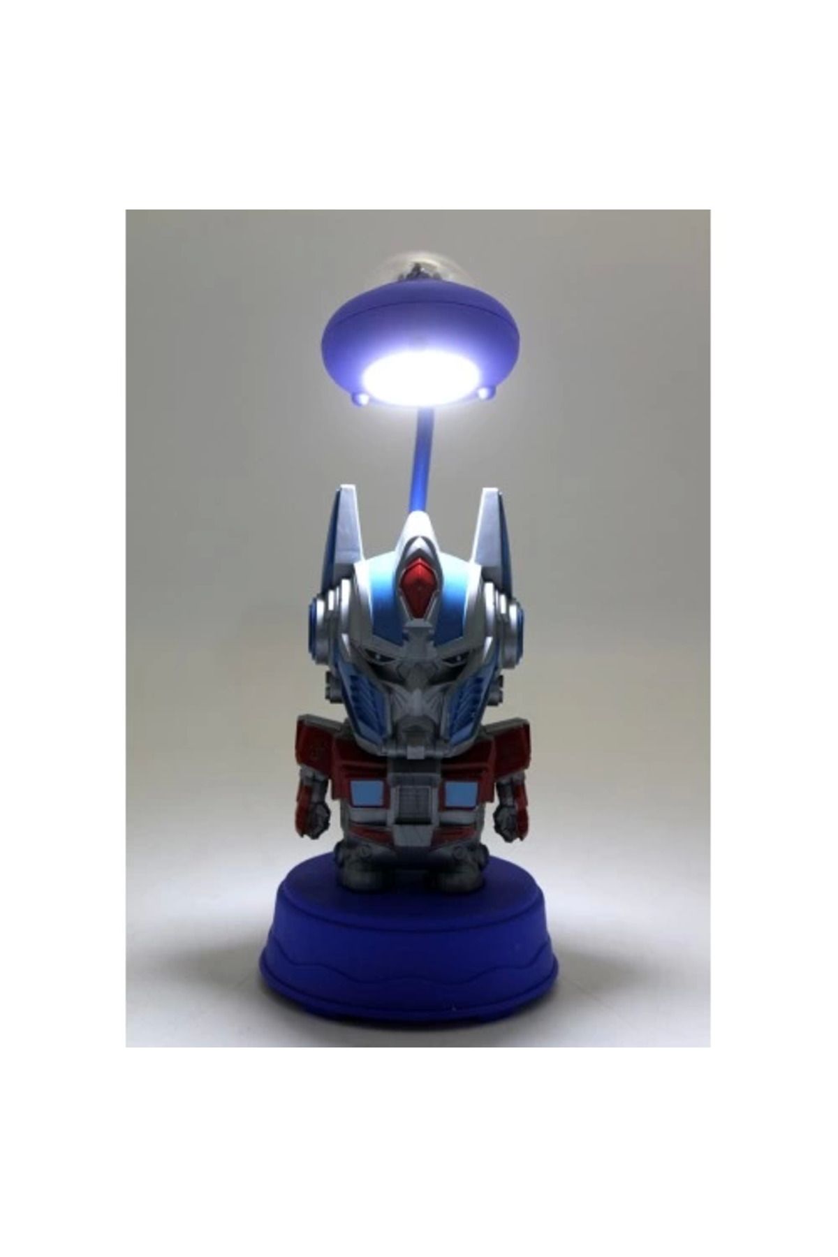 ÖYKÜ VE YİĞİT Transformers Masa Üstü Lamba USB Şarjlı Optimus Prime Model