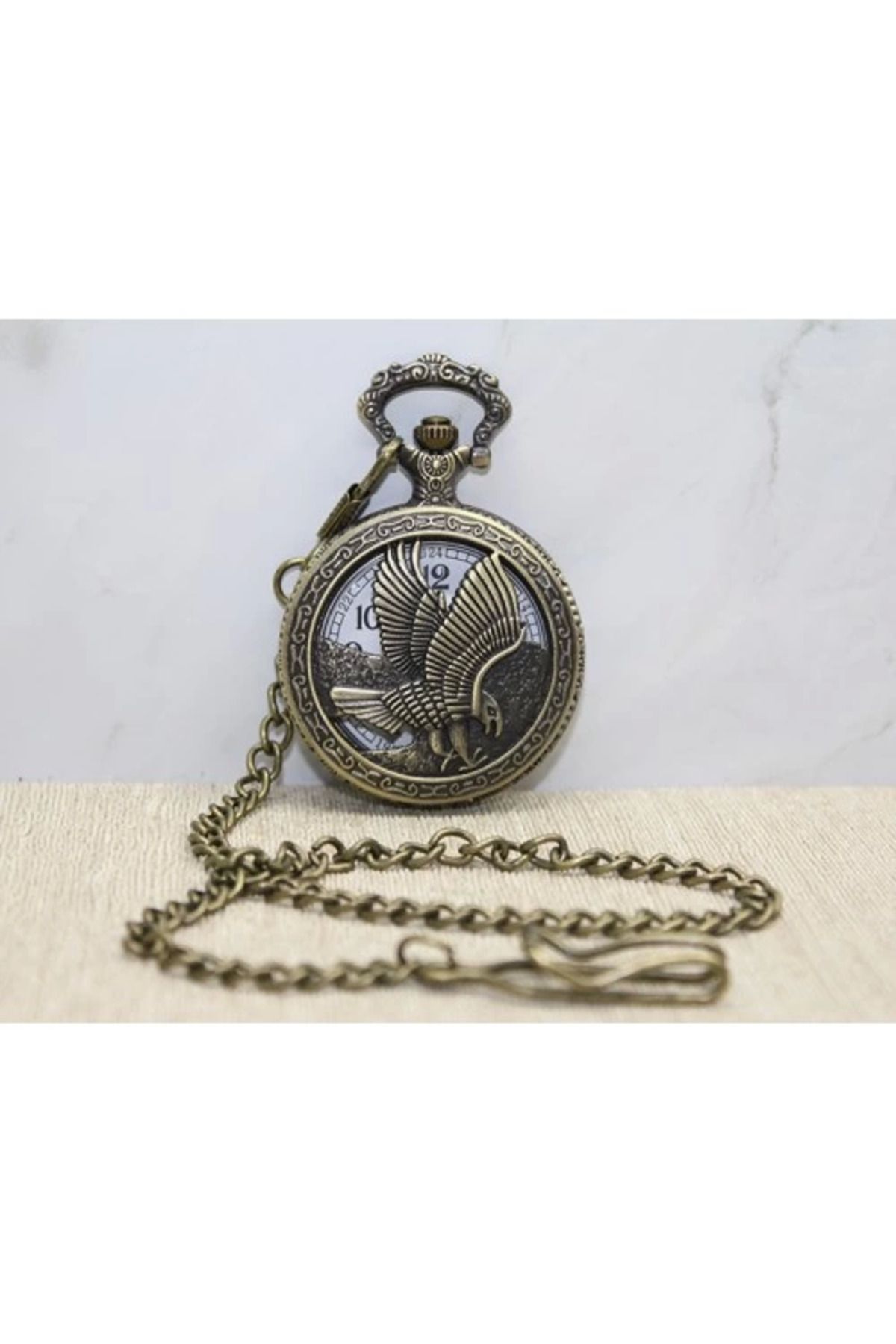 MELFSHOP Kartal Tasarımlı Köstekli Saat