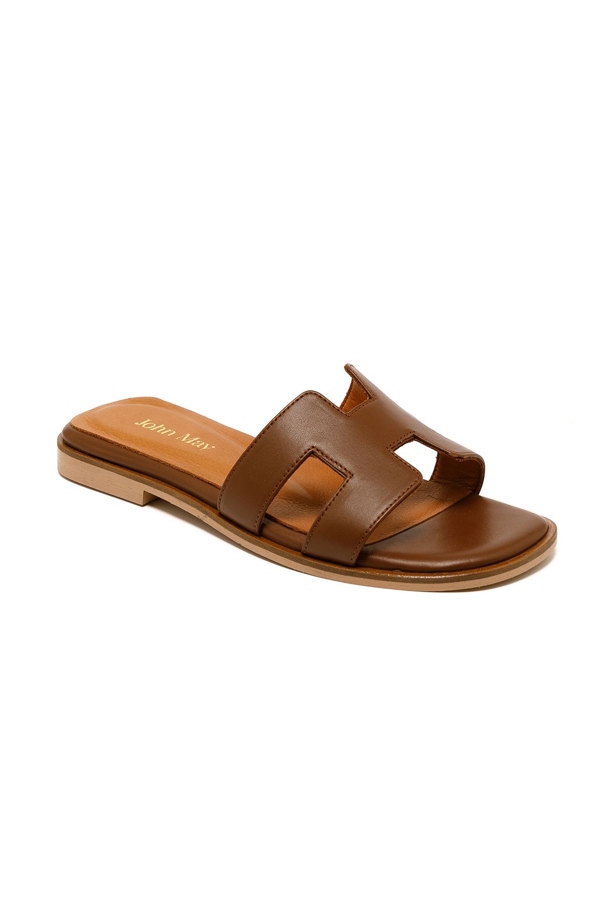 John May-Women / Girls Slippers Rc-25Y-015-R2046 John May Tan 2