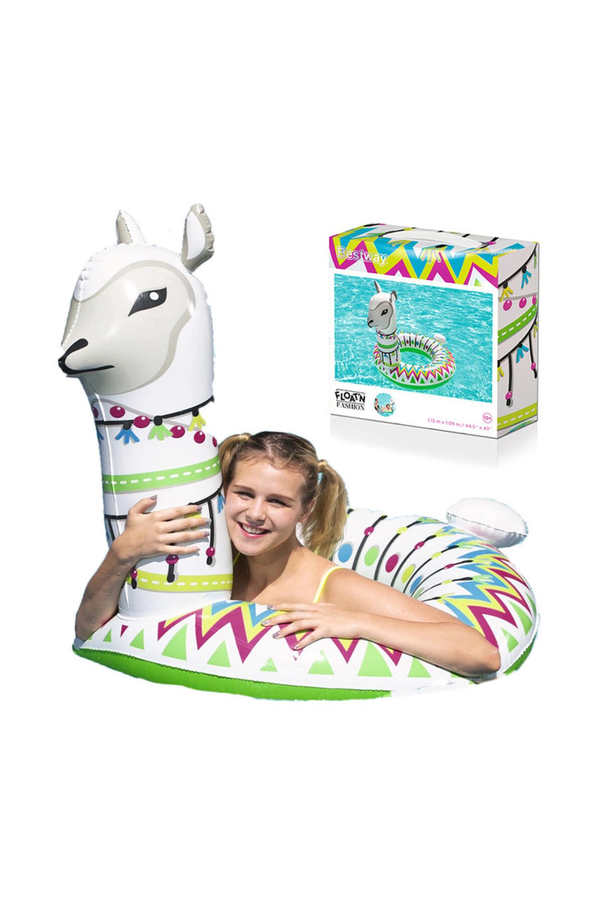 BESTWAY-Bestway Alpaca Pool Float 113x108cm 26-36158cm 5