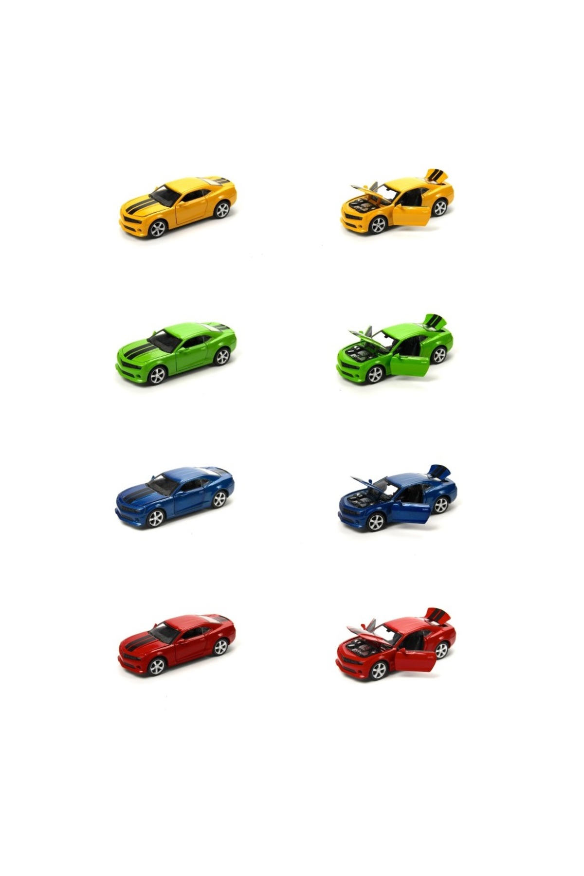 VARDEM OYUNCAK Çekbırak 1:36 Şeritli Metal Spor Araba fotoğrafı 2 (önizleme)