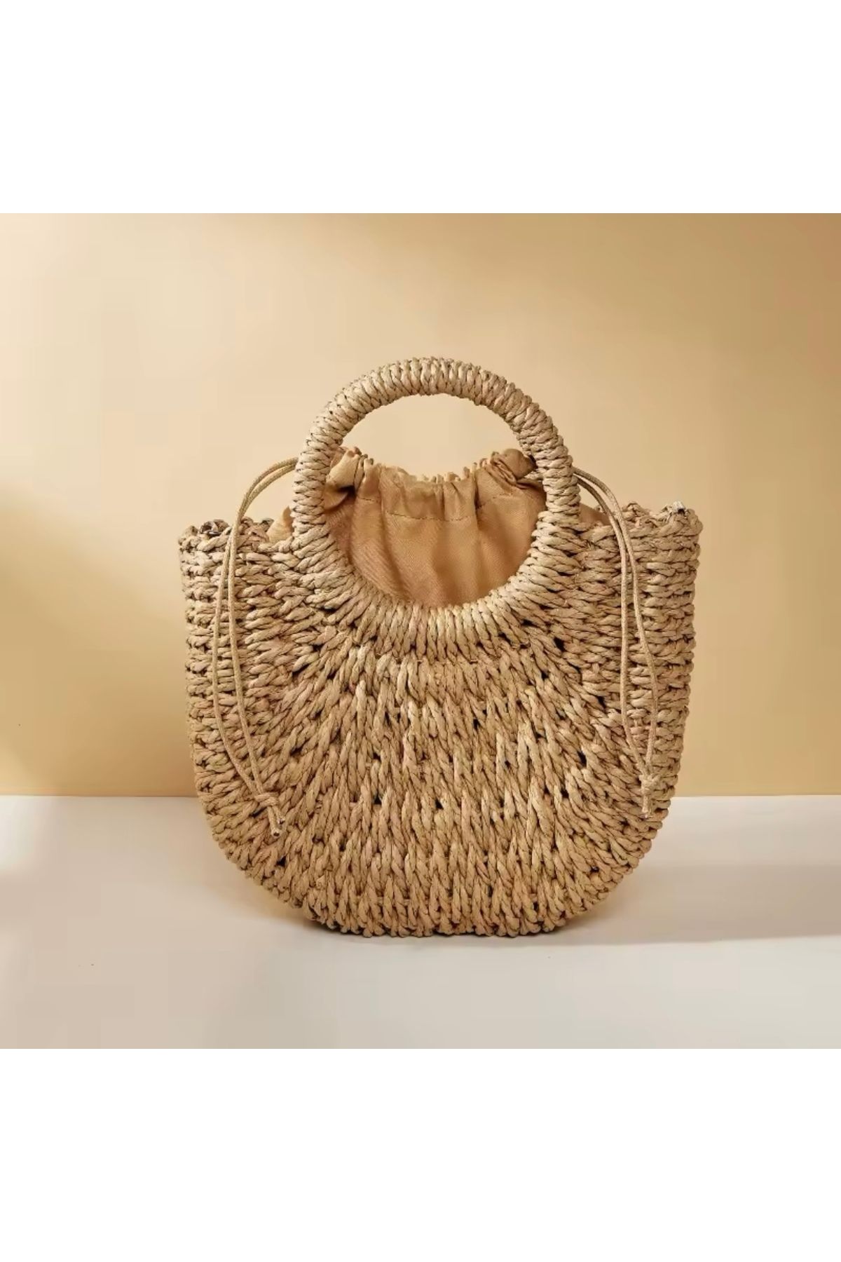 My Easy Shop-Women's Bag Summer Straw Hand and Shoulder Bag 2