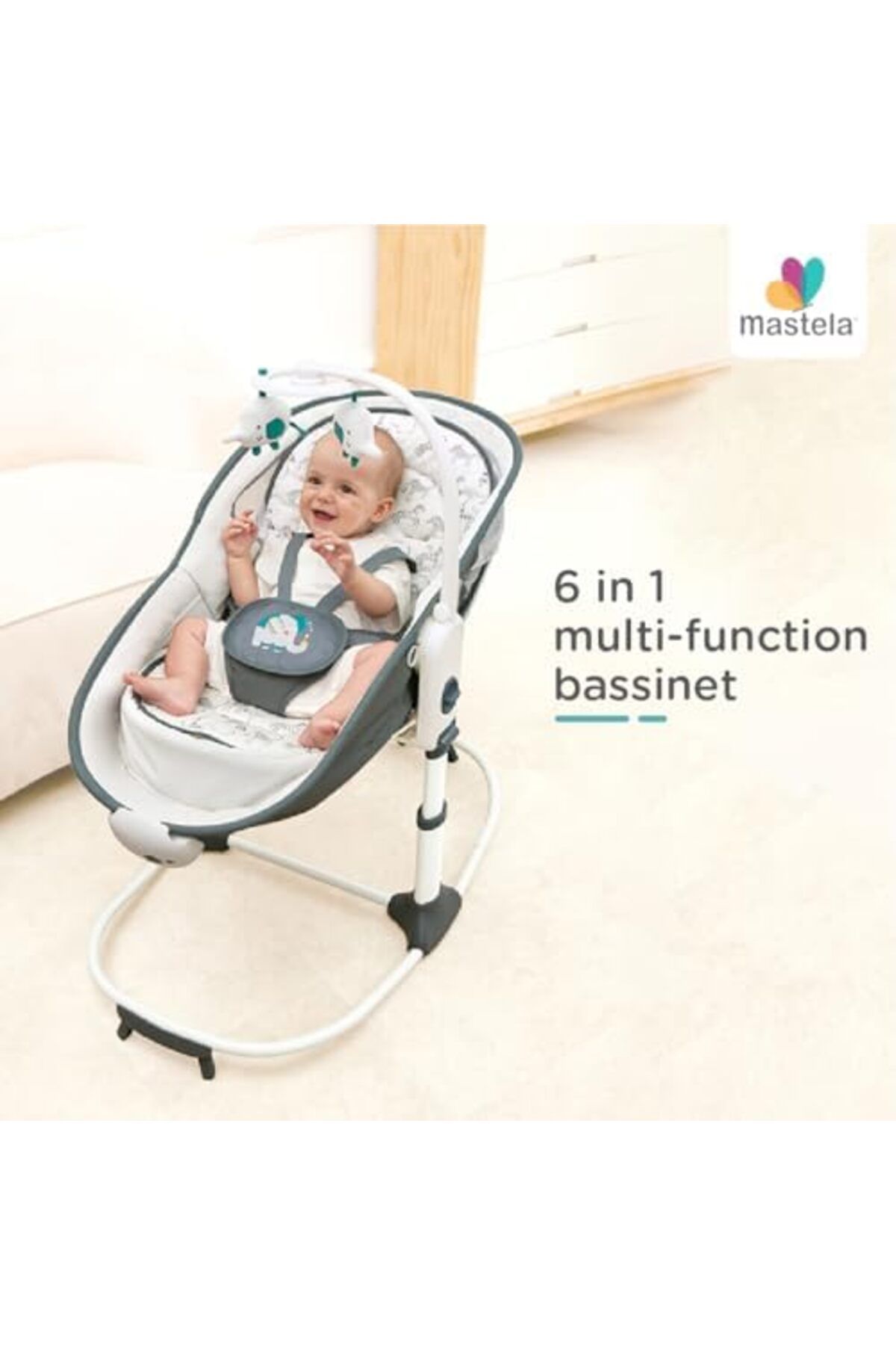 Mastela-6-in-1 Multifunctional Baby Bed by Mastela 8