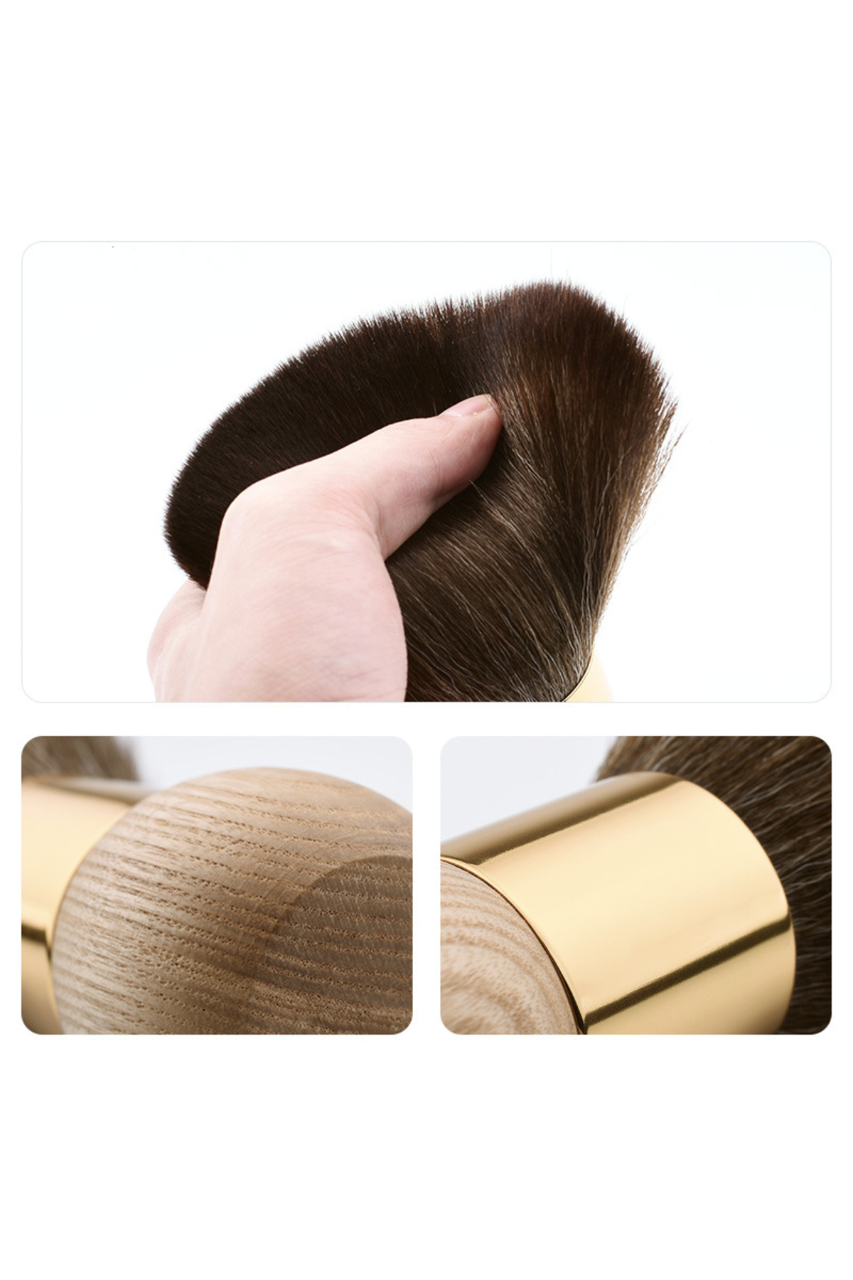 Transformacion-Samur Barber Ense Brush Hair Cleaning Brush - Barber Cleaning Brush - Hairdresser Barber Material 3