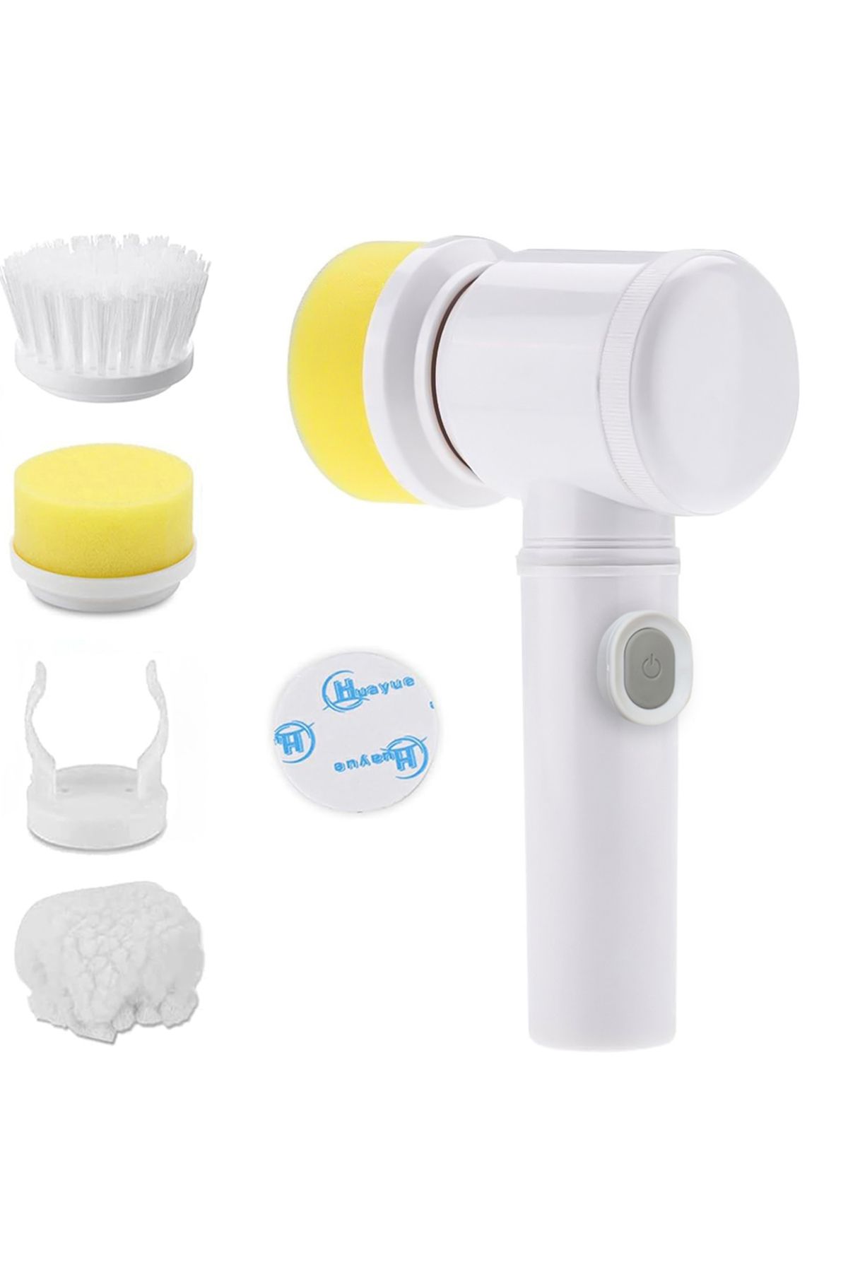 İklimStore ÇOK FONKSİYONLU BANYO MUTFAK LAVABO ŞARJLI TEMİZLİK FIRÇASI (5131)