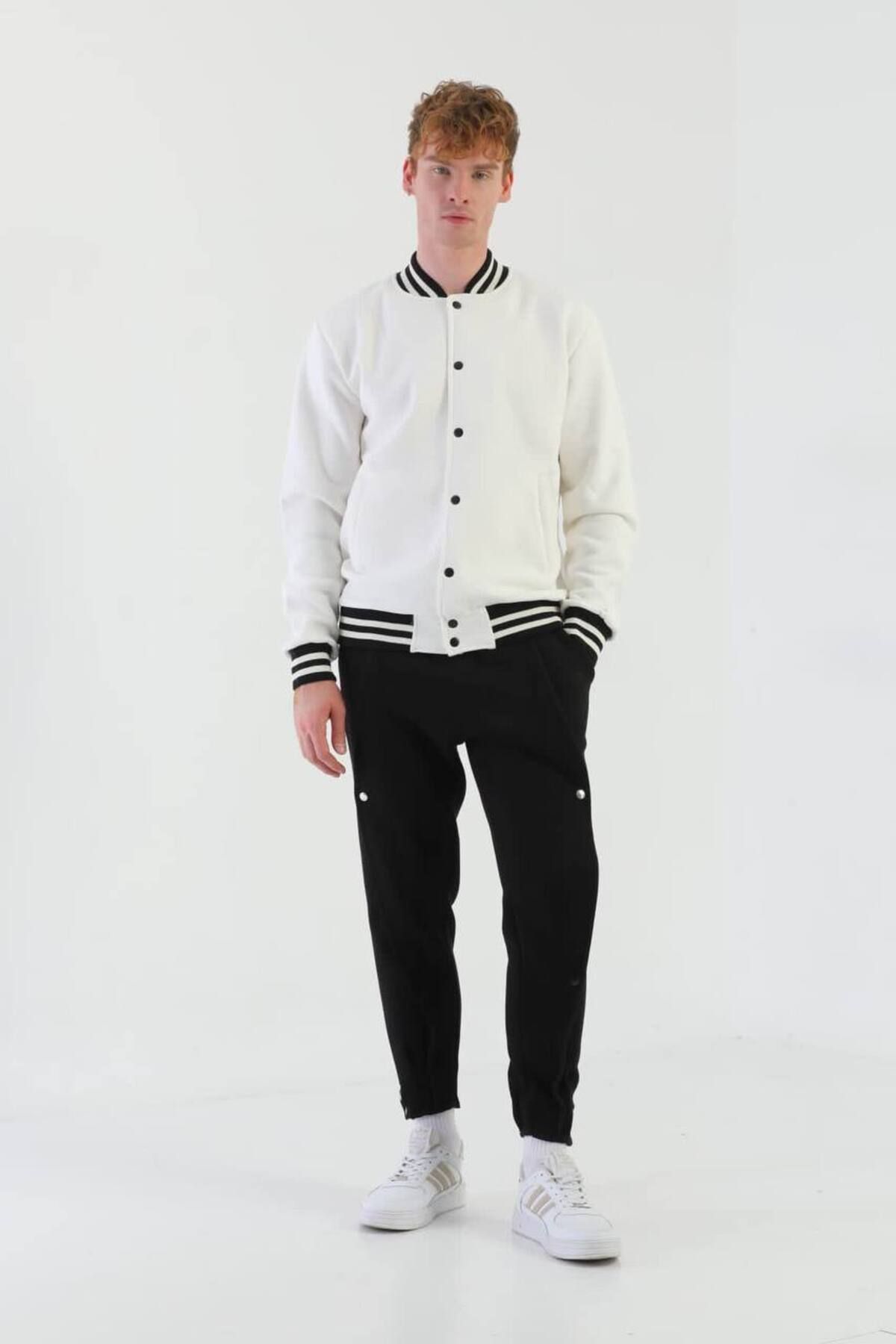 Off-White Varsity Patch Bomber Jacket | Black | FARFETCH PL