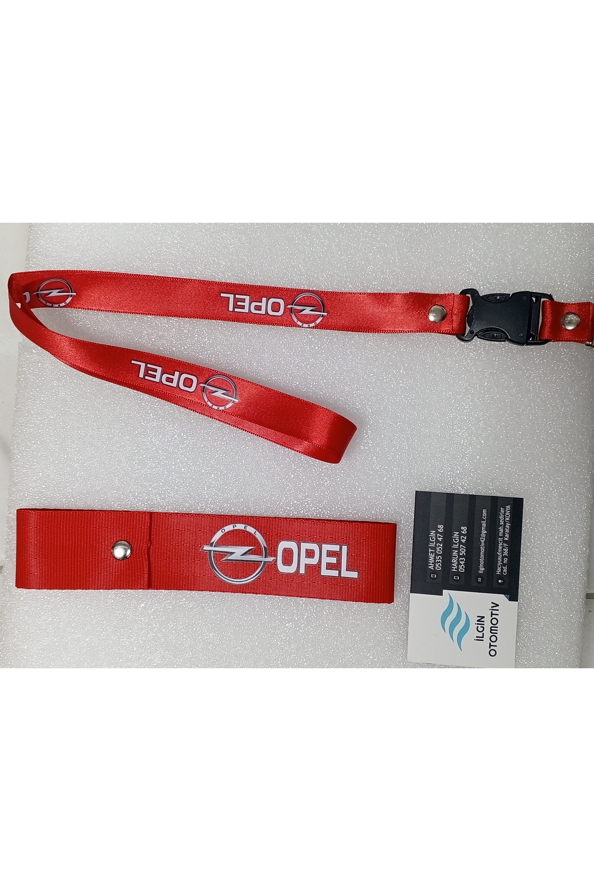 İLGİNOTOMOTİV Opel Uyumlu Kırmızı Renk Yüksek Kalite Oto Ayna İpi & Tampon İpi