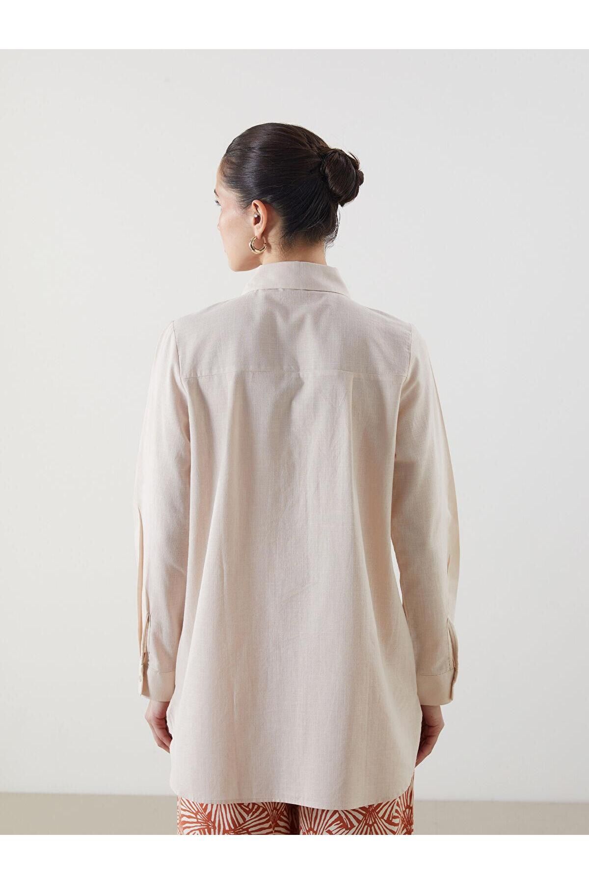 LC Waikiki-Lcw Modest Regular Fit Women's Shirt Tunic 4