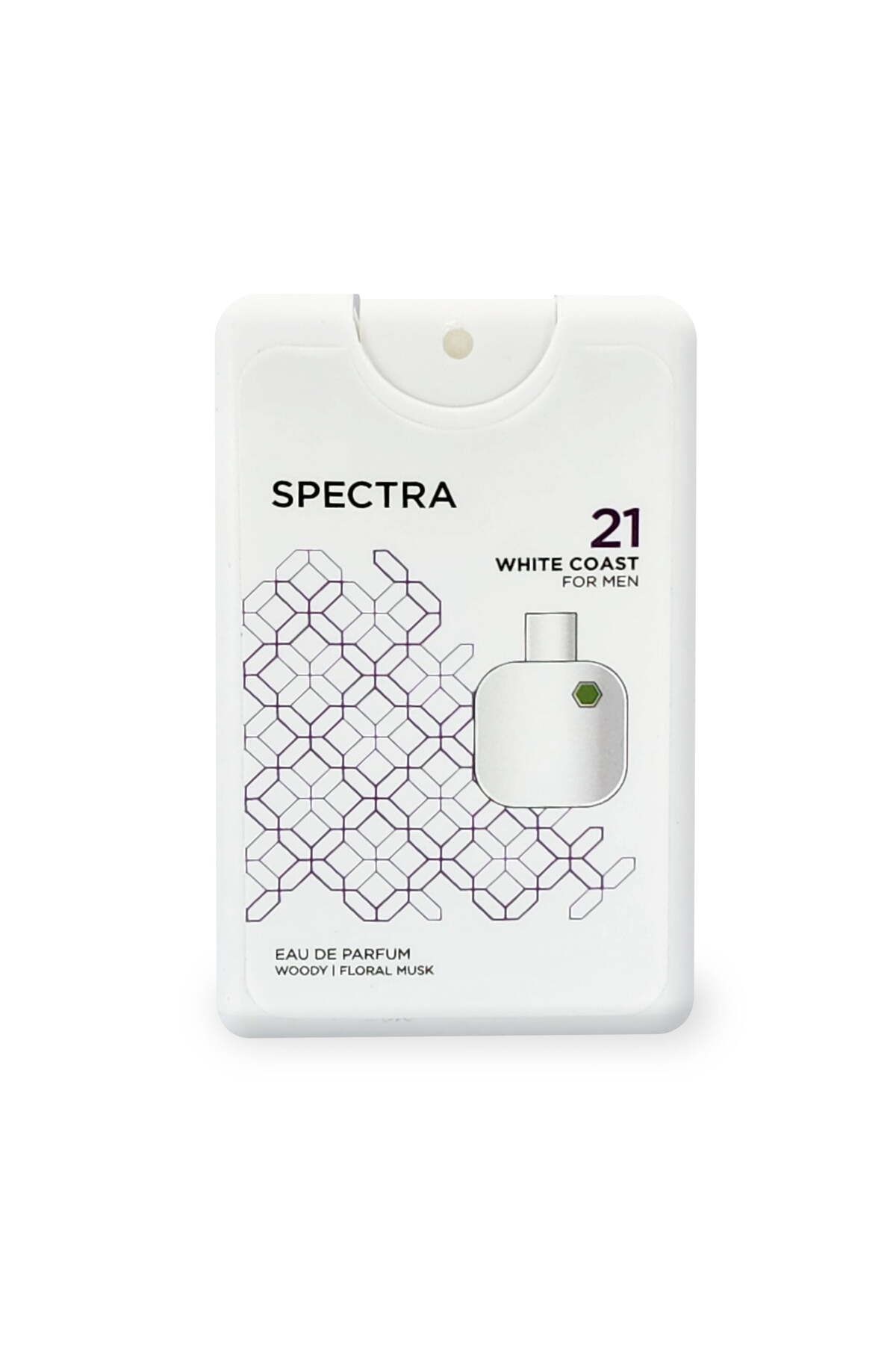 Spectra-Pocket 021 White Coast Eau De Perfume For Men - 18ml 3