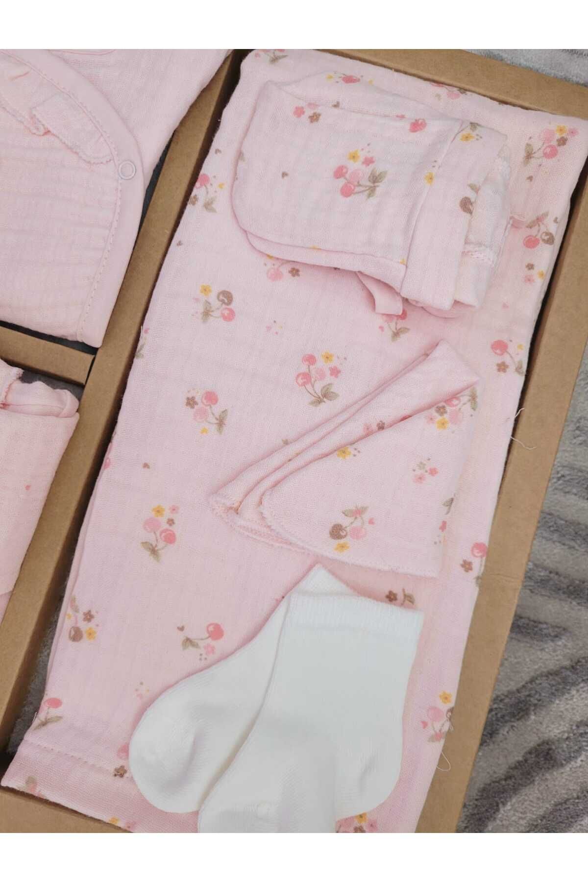 Caramell-100% Cotton Cherry Baby Ally Summer Clothing 0-3 Months Age Range 8