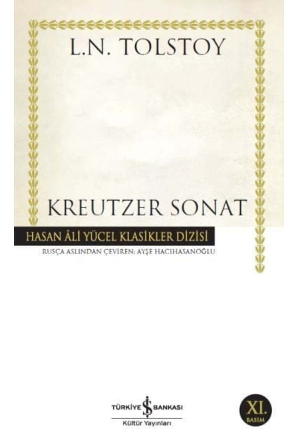 Destek Yayınları Kreutzer Sonat Hasan Ali Yücel Klasikleri