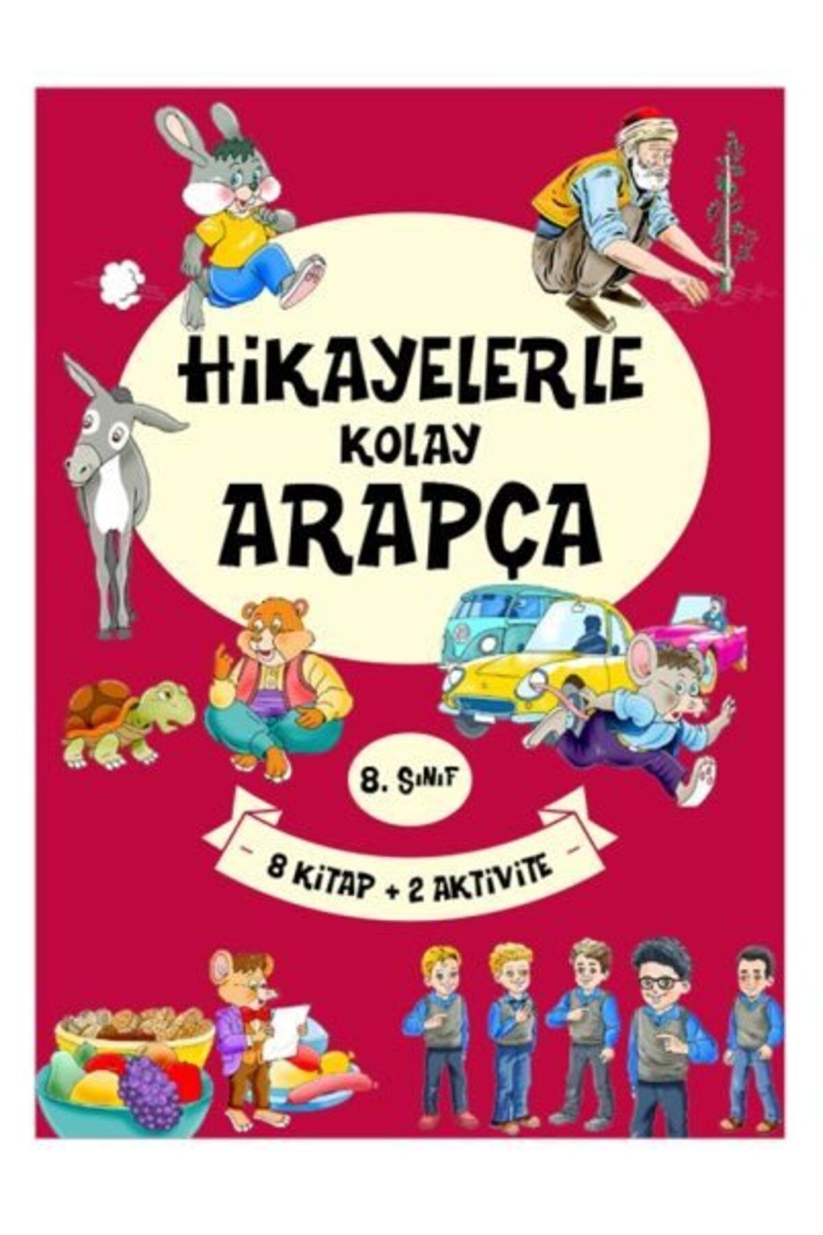 Destek Yayınları 8 Sınıf Hikayelerle Kolay Arapça 8 Kitap 2 Aktivite