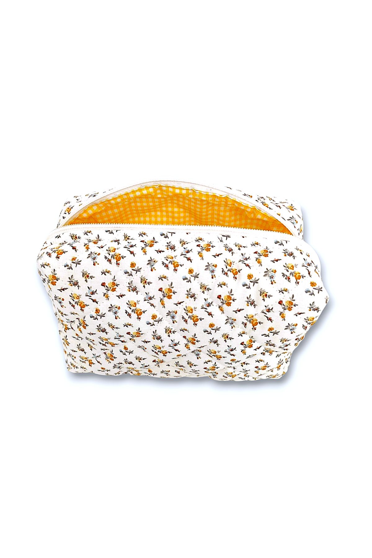 Fulia Elegance-Quilted Makeup Bag |   Makeup Bag |   Care Travel Cosmetic Bag 5