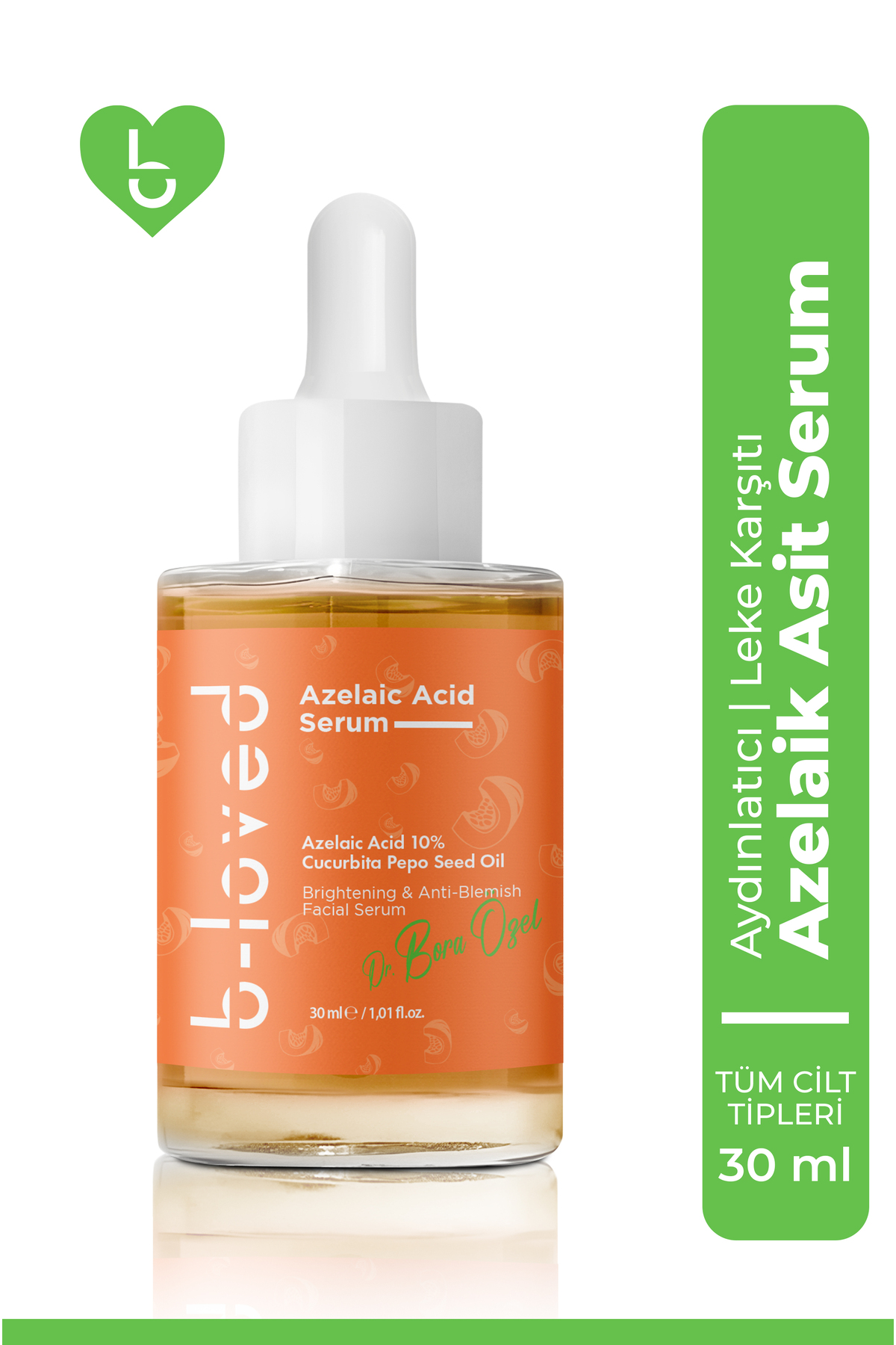 2'li Cilt Bakım Seti Leke Karşıtı %10 Azelaik Asit Serumu -8d Hyaluronik Asit, Vitamin C Yüz Kremi — 2277665543589 — تصویر 6 از 8