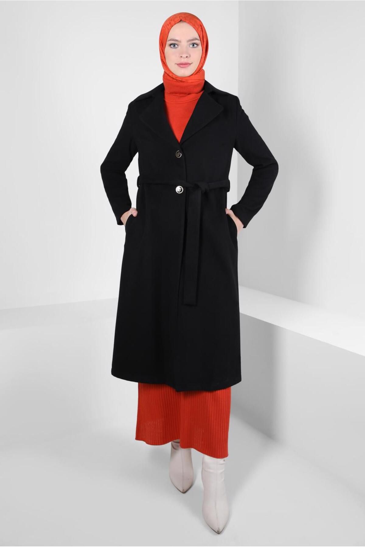 ژاکت کمربندی 44277 Alvina