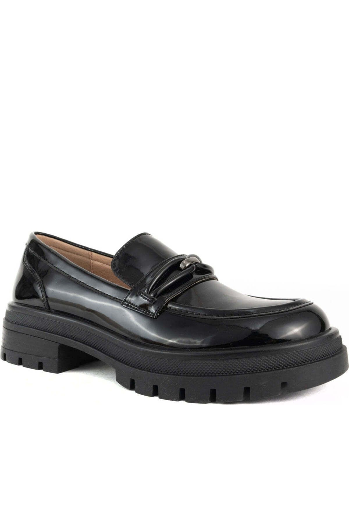 Santino Milano Mocasini Negri Pantofi Dama Femeie - 39