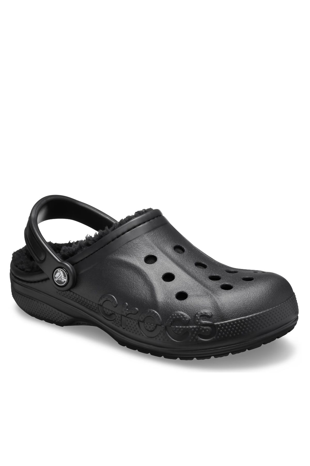 Crocs-Black Slippers 5