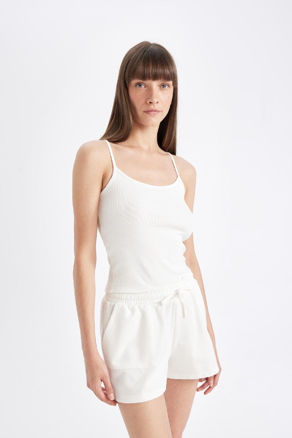 DeFacto-Regular Fit Basic Бермуди D3327ax24sm 5