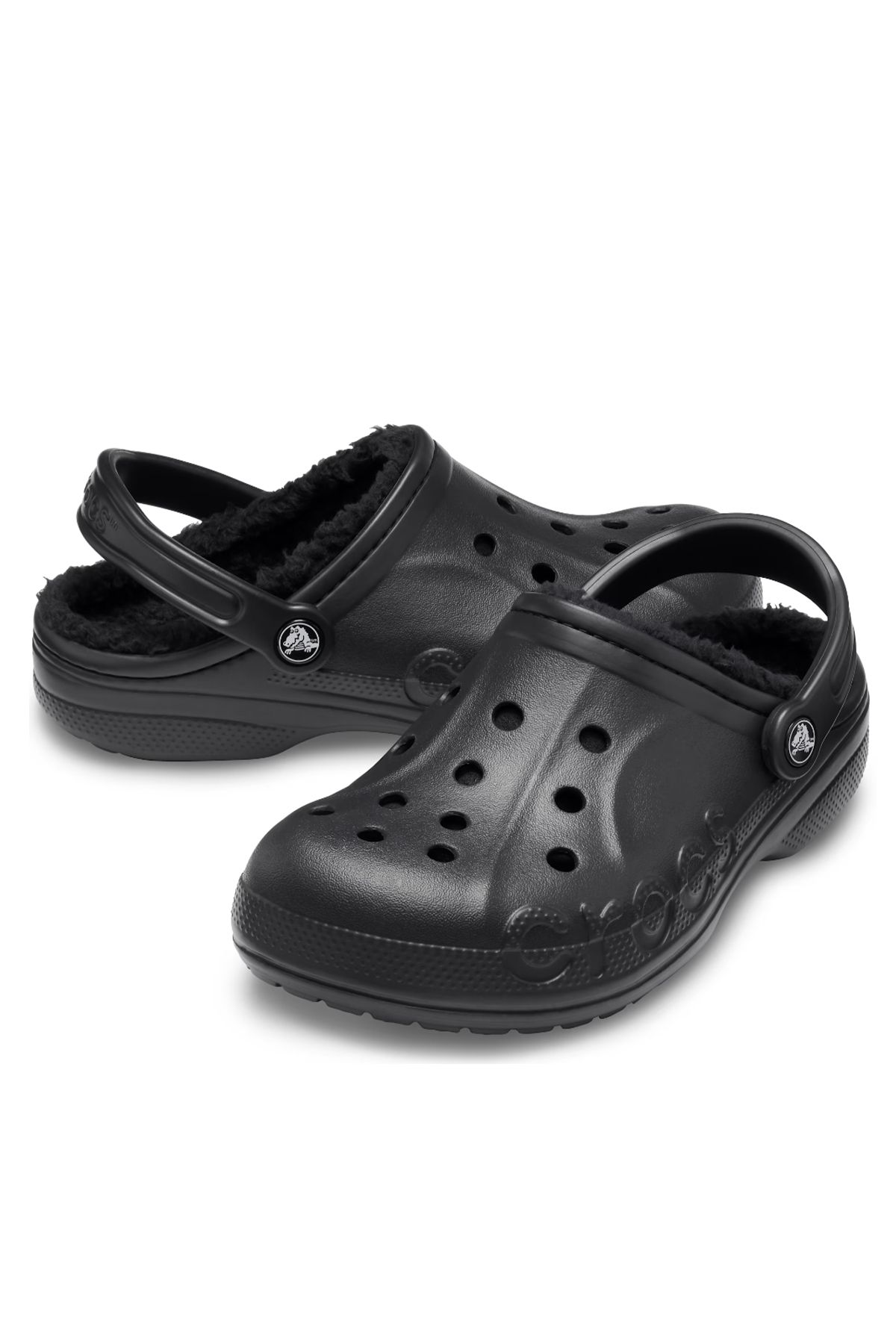 Crocs-Black Slippers 2