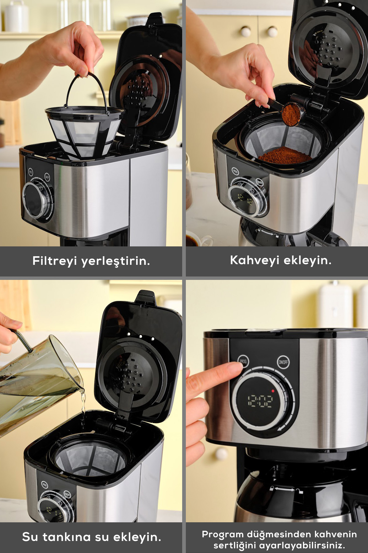 Serie 2303 - Kaffeemaschine mit Stahlfilter