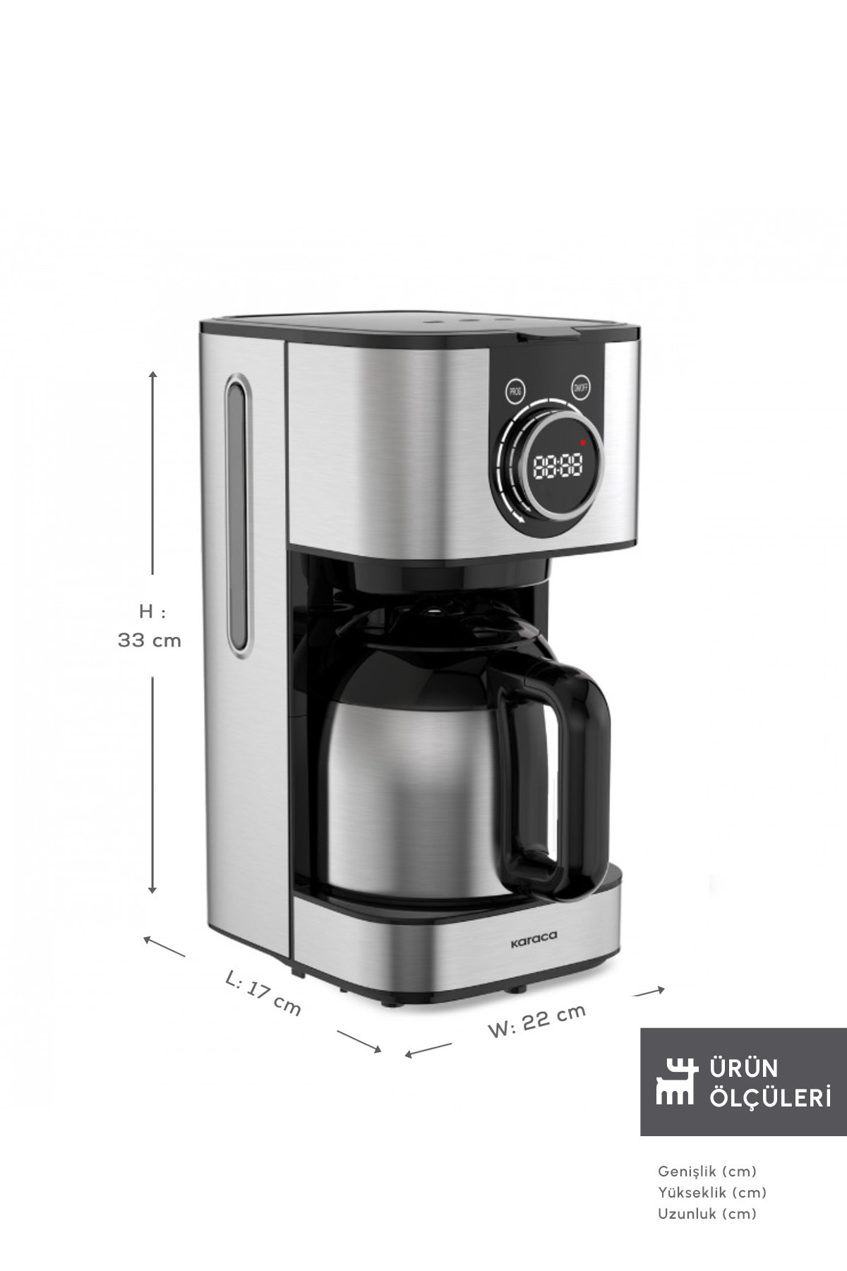 Serie 2303 - Kaffeemaschine mit Stahlfilter