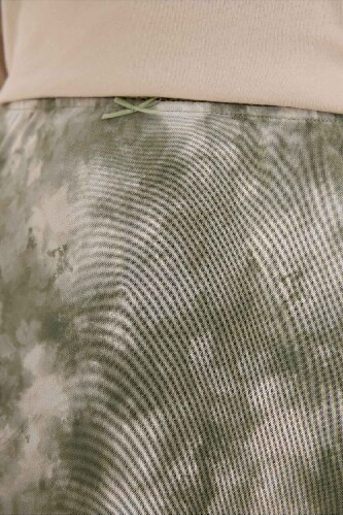 DeFacto-Coool A-Linien-Maxirock mit Muster, hoher Taille, gekämmter Baumwollfutter, Tüll, D7077AX25SP 6