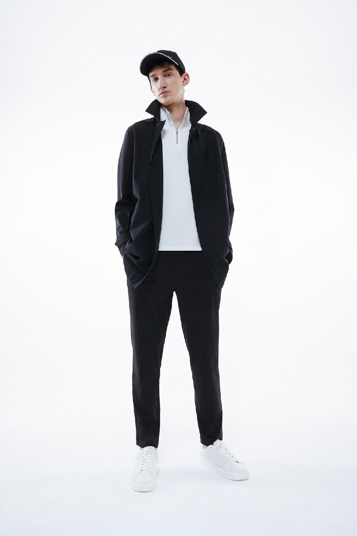 DeFacto-Pantaloni de jogger întind în toate direcțiile cu picior drept B6463ax24sp 3