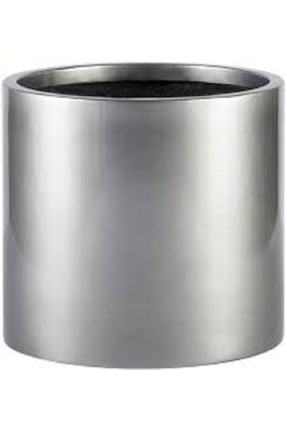 Mofiba Fiberglass Saksı Silindir Çap:60 cm Yükseklik:60 cm