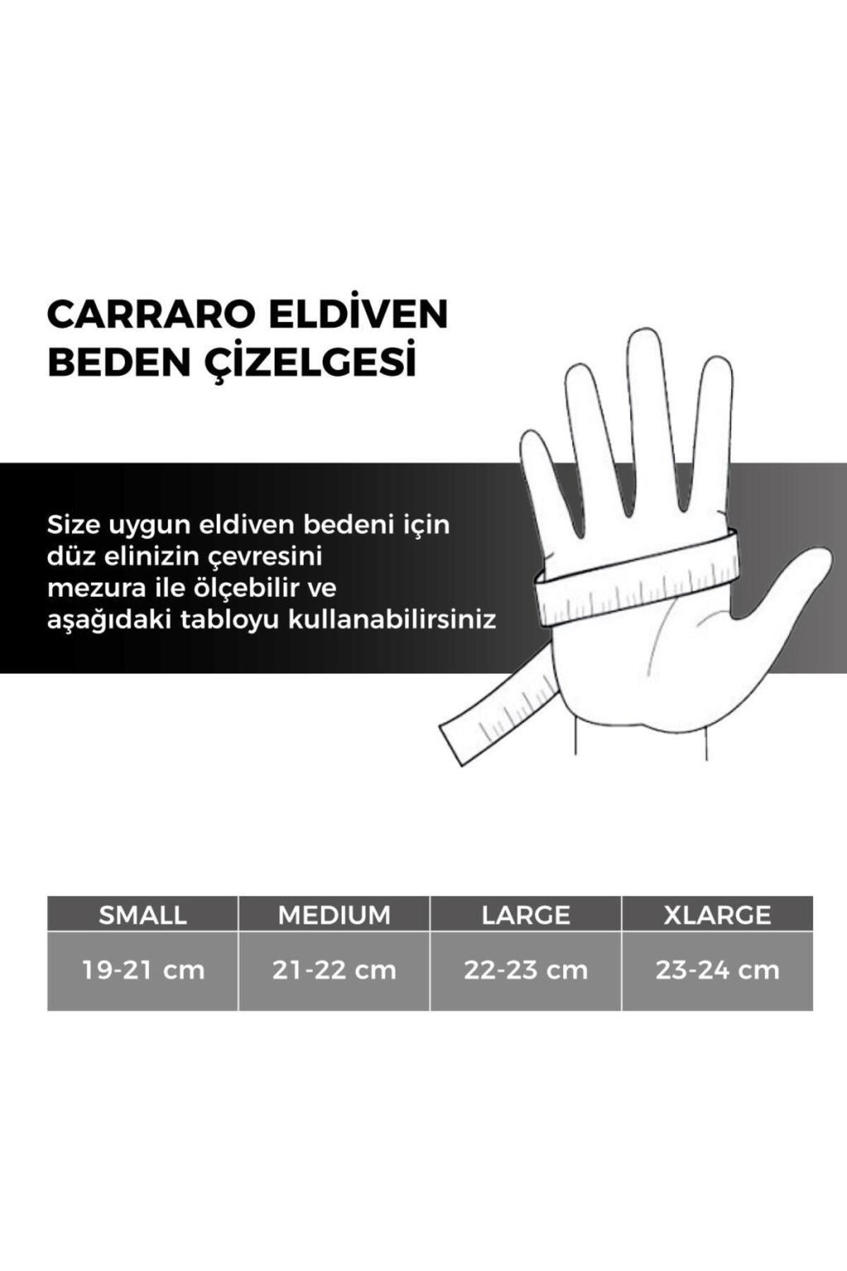 Carraro-Short Finger Gloves Cro-002 Blue Size L 2