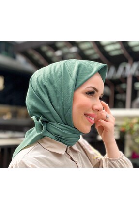 Pierre Cardin Elegans Monogram Eşarp - 1090750 -951 Nefti Yeşil