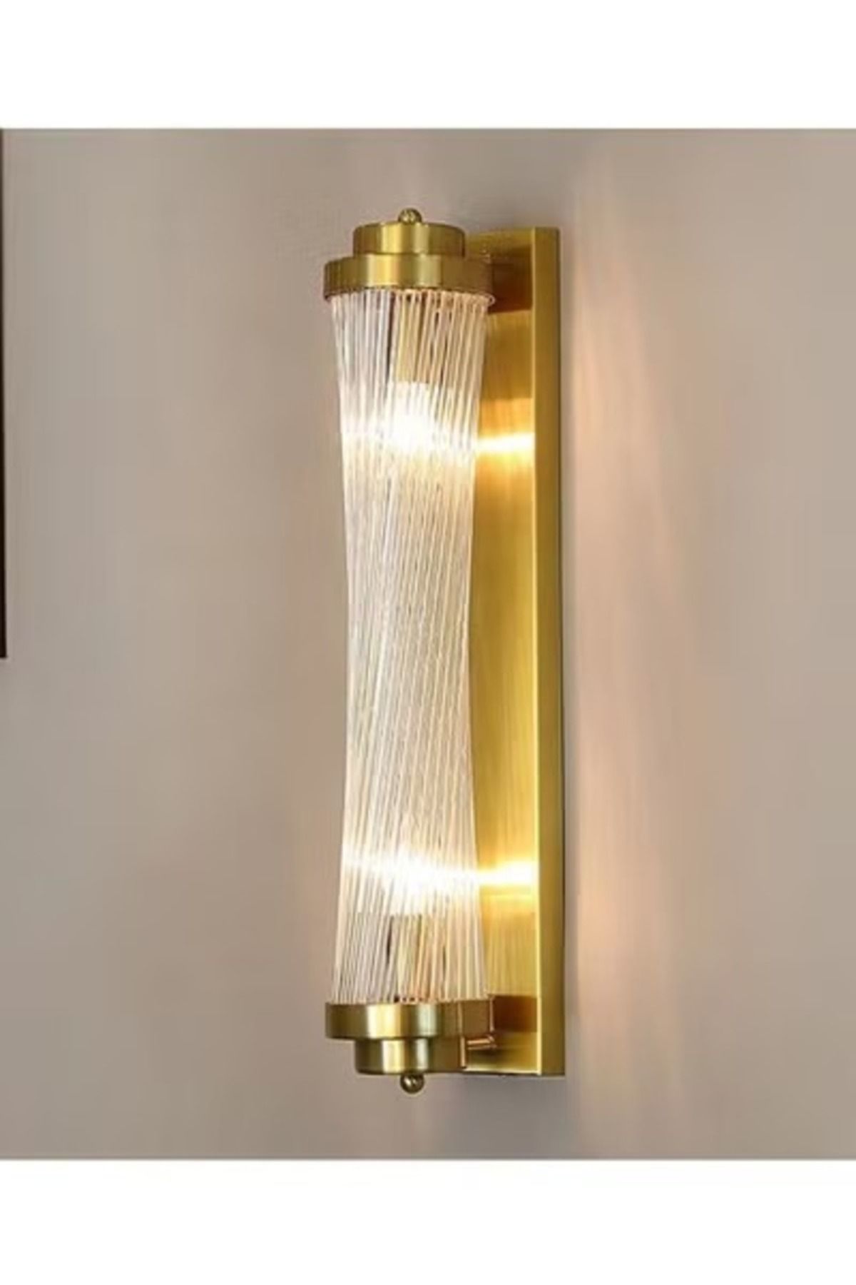 Happy Light-Classic crystal battery wall lamp with remote control and three lighting modes 1