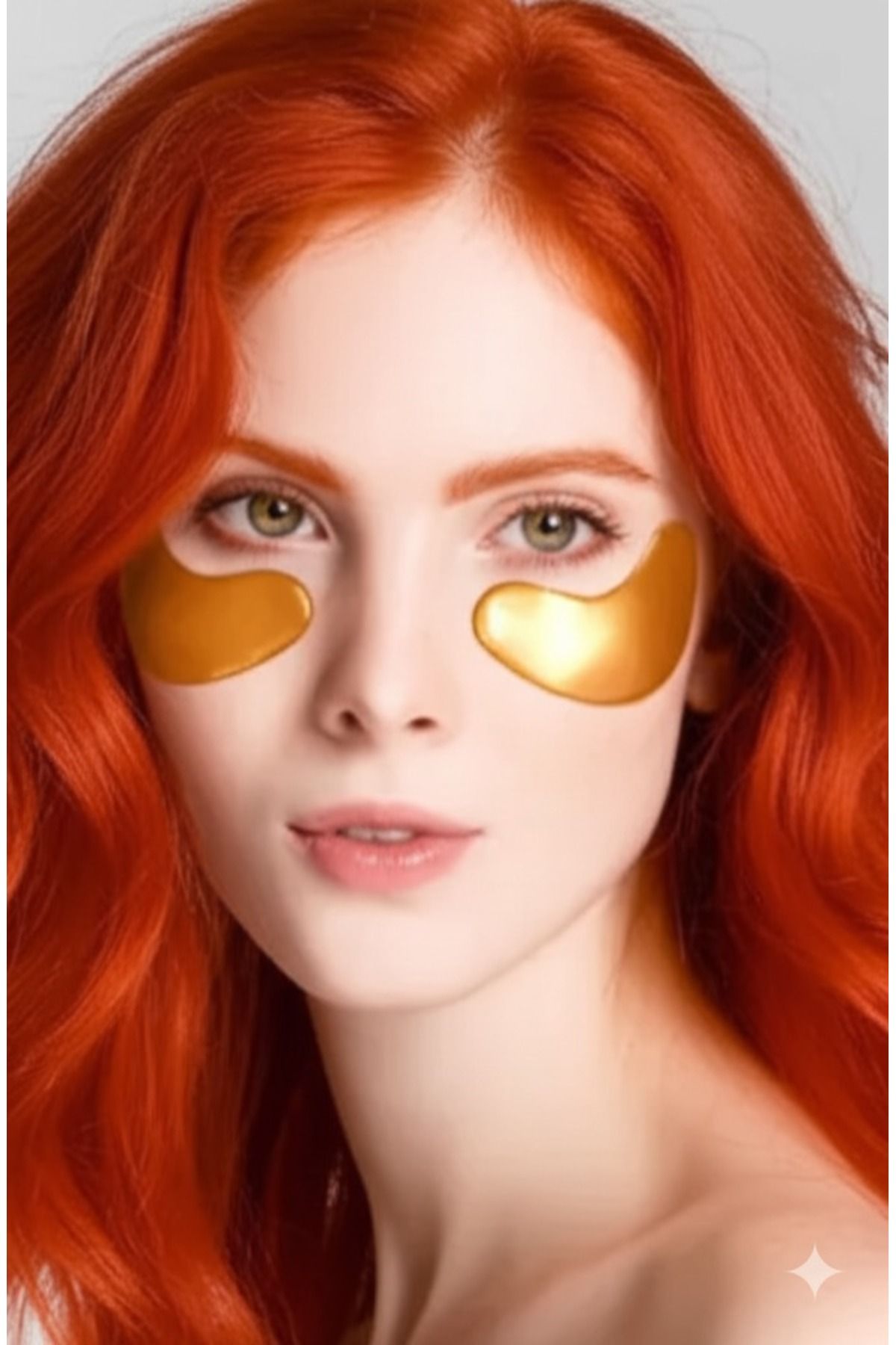 Deep Passion-60 Pieces under Eye Brightening - Firming, Repairing Gold Powder and Calogen Mask (30 Pairs) 4