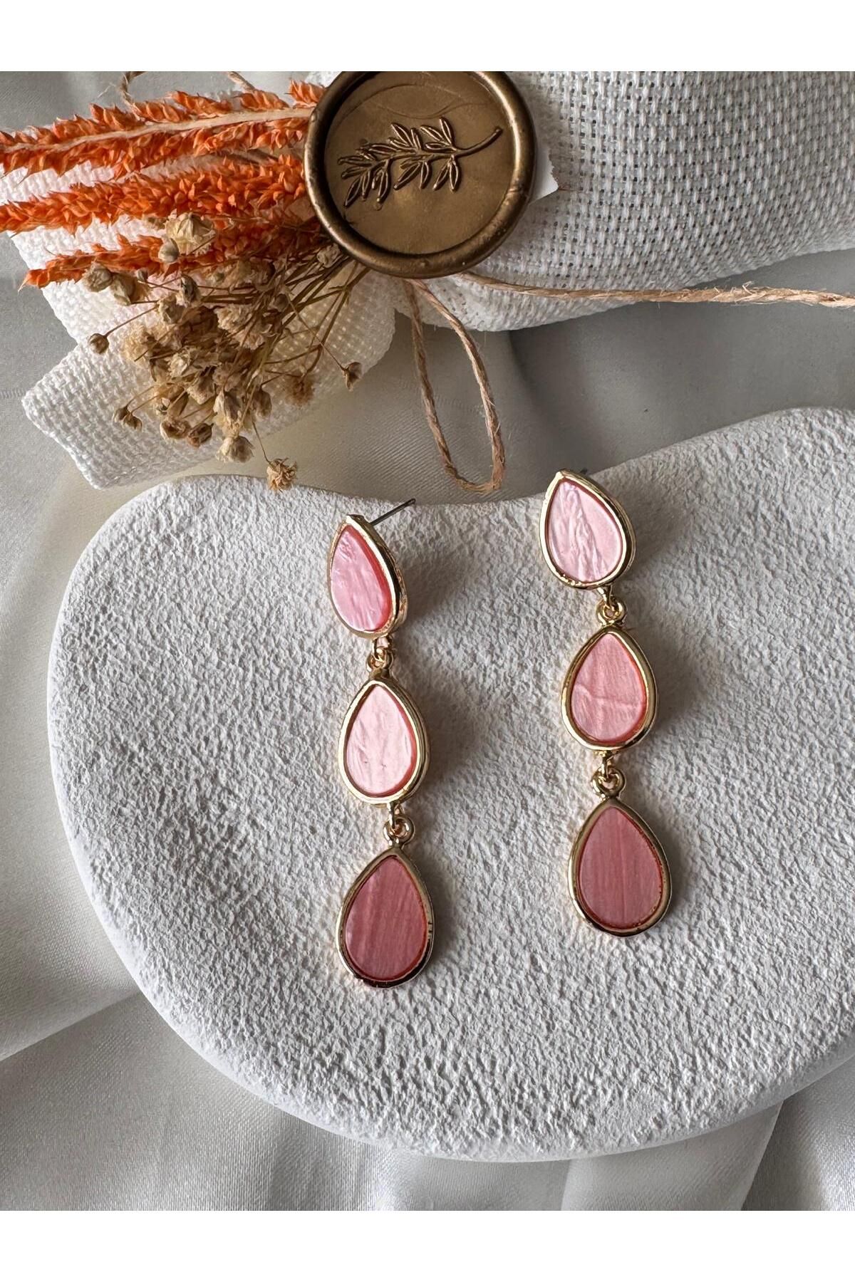 H&S AKSESUAR-Design Drop Model Earrings 3