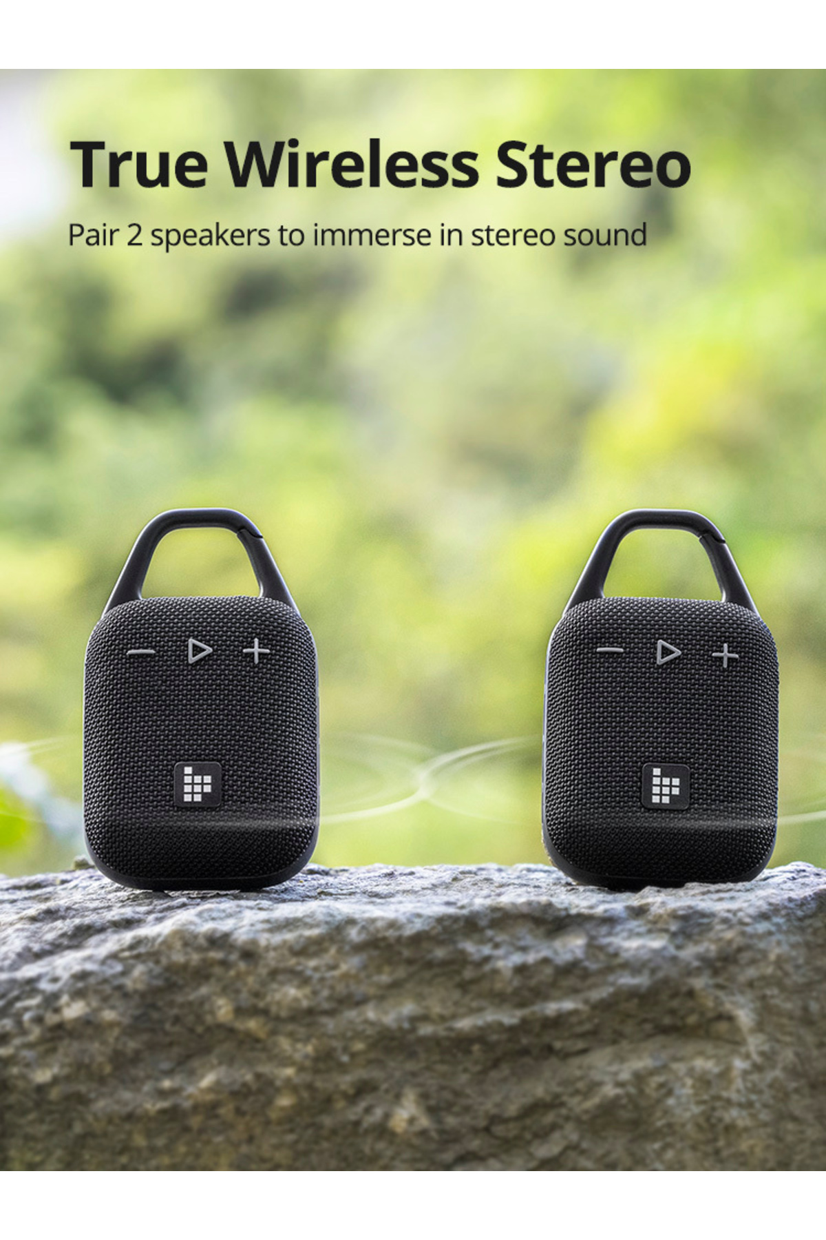 Tronsmart-Mirtune H1 Portable Speaker, 18h Playtime, Loud Sound And Punchy Bass, Black 7
