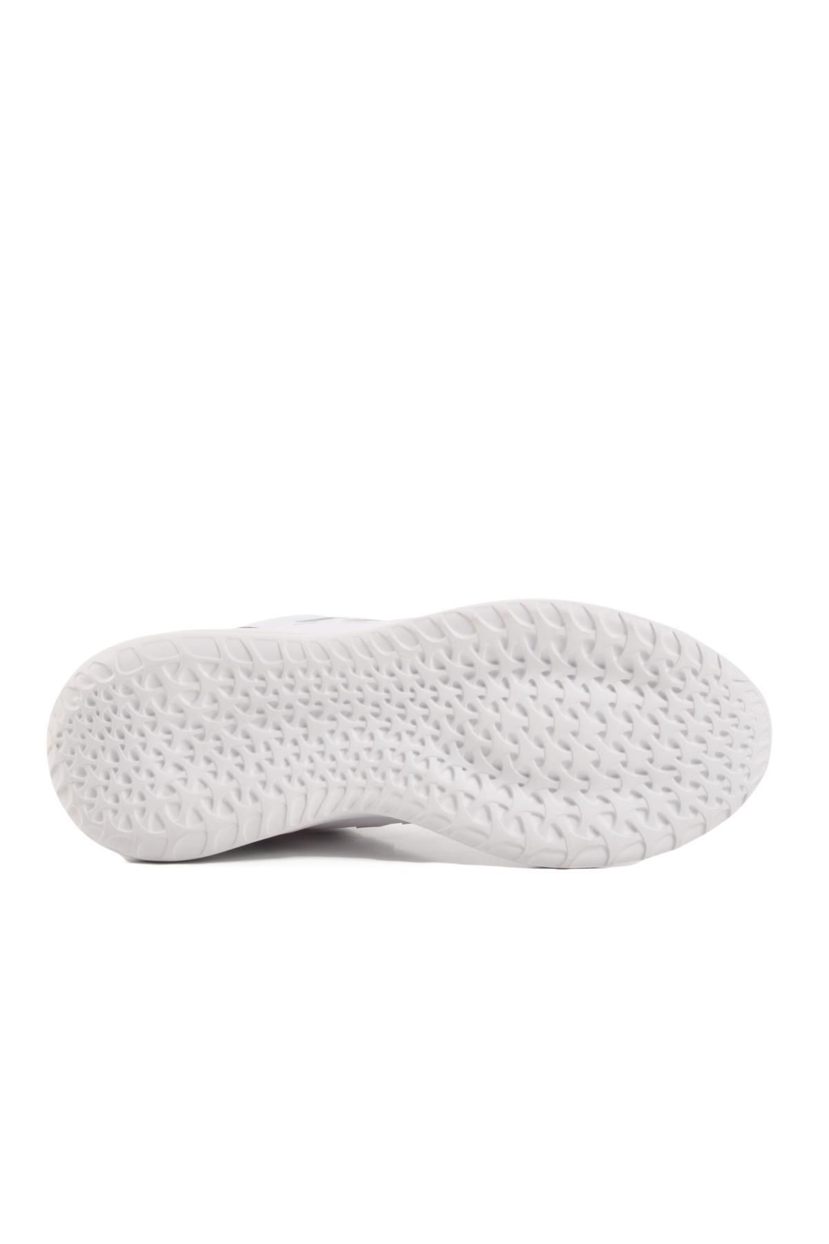 WALKWAY-Pantofi sport unisex alb-negru, ușor respirabil 5