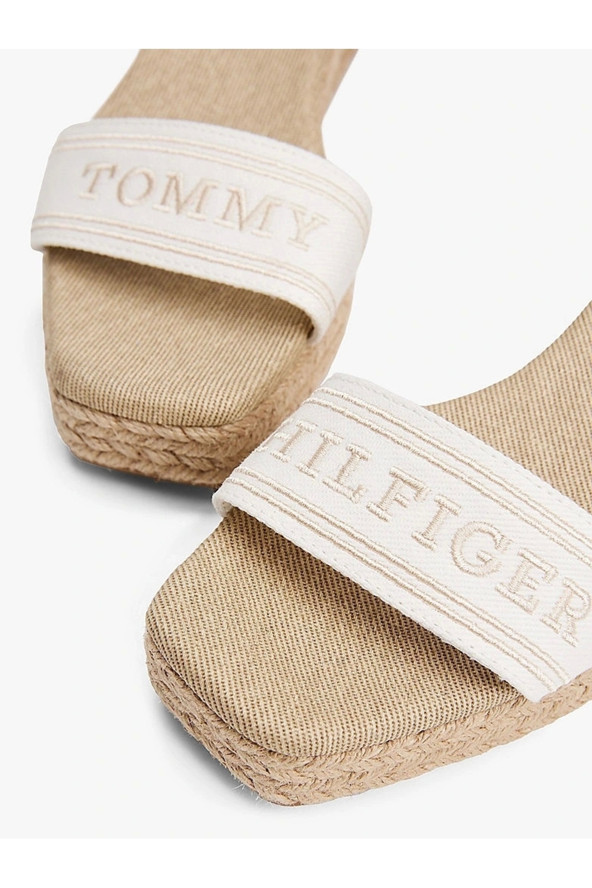 Tommy Hilfiger-Sandały damskie TOMMY HILFIGER ESPAD MID WEDGE FW0FW08805YBL 6