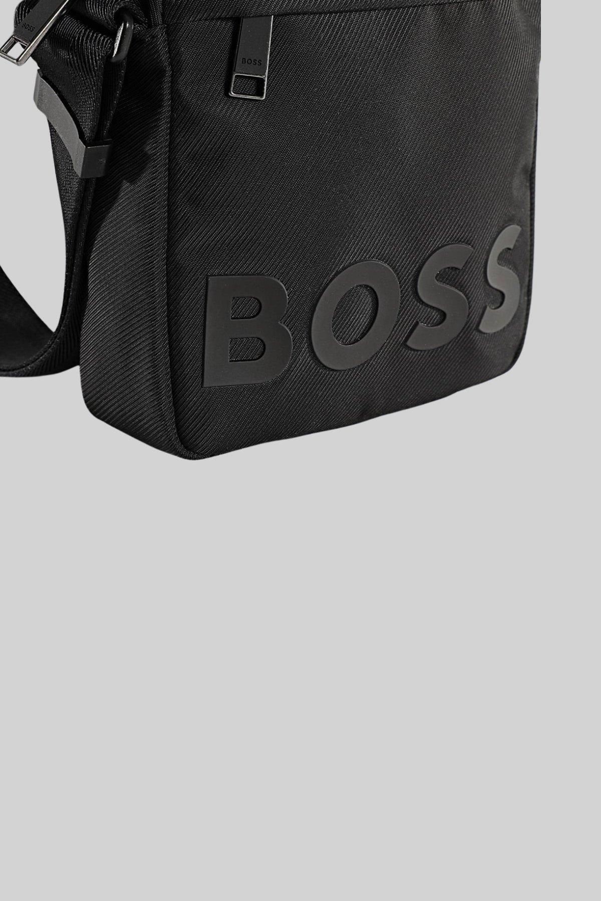 کیف شانه ای مردانه کیسه را سیاه کنید BOSS