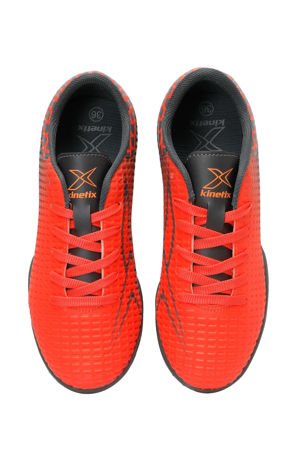 Kinetix-SERGI TF 3PR Orange Unisex Astroturf Field Shoes 4