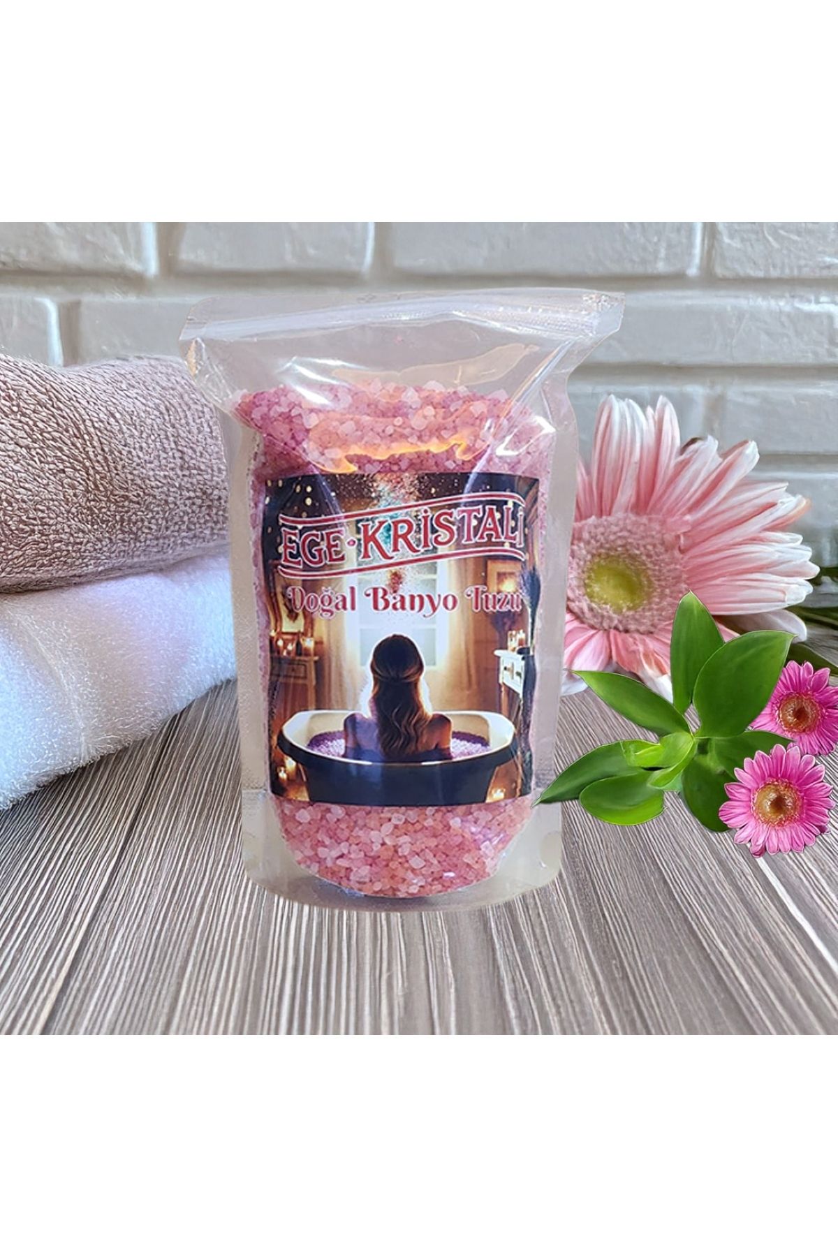 EGE KRİSTALİ EGE KRİSTALİ SANDAL AĞACI AROMALI BANYO TUZU 650 GR