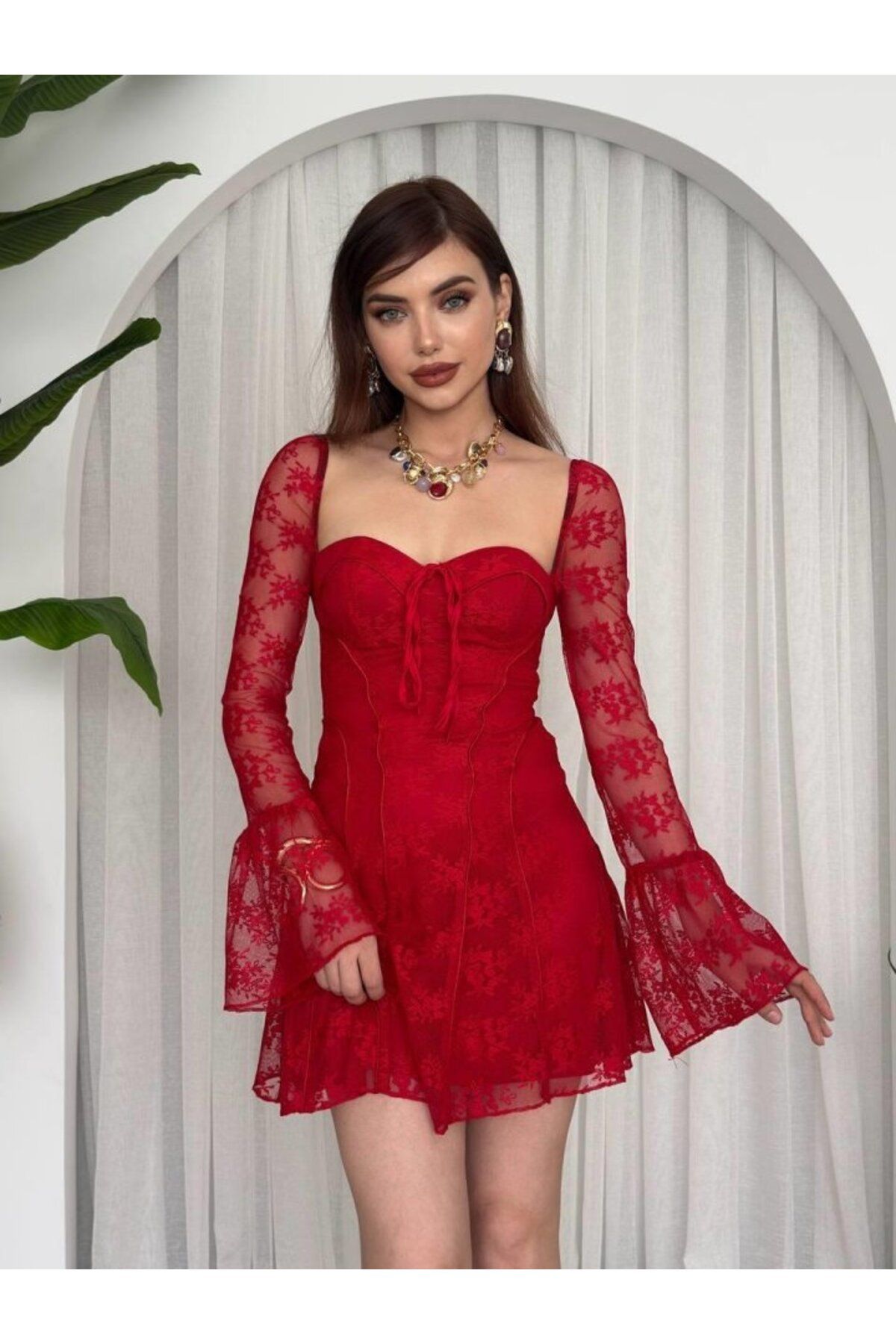 pazarella Evita Mini Elbise
