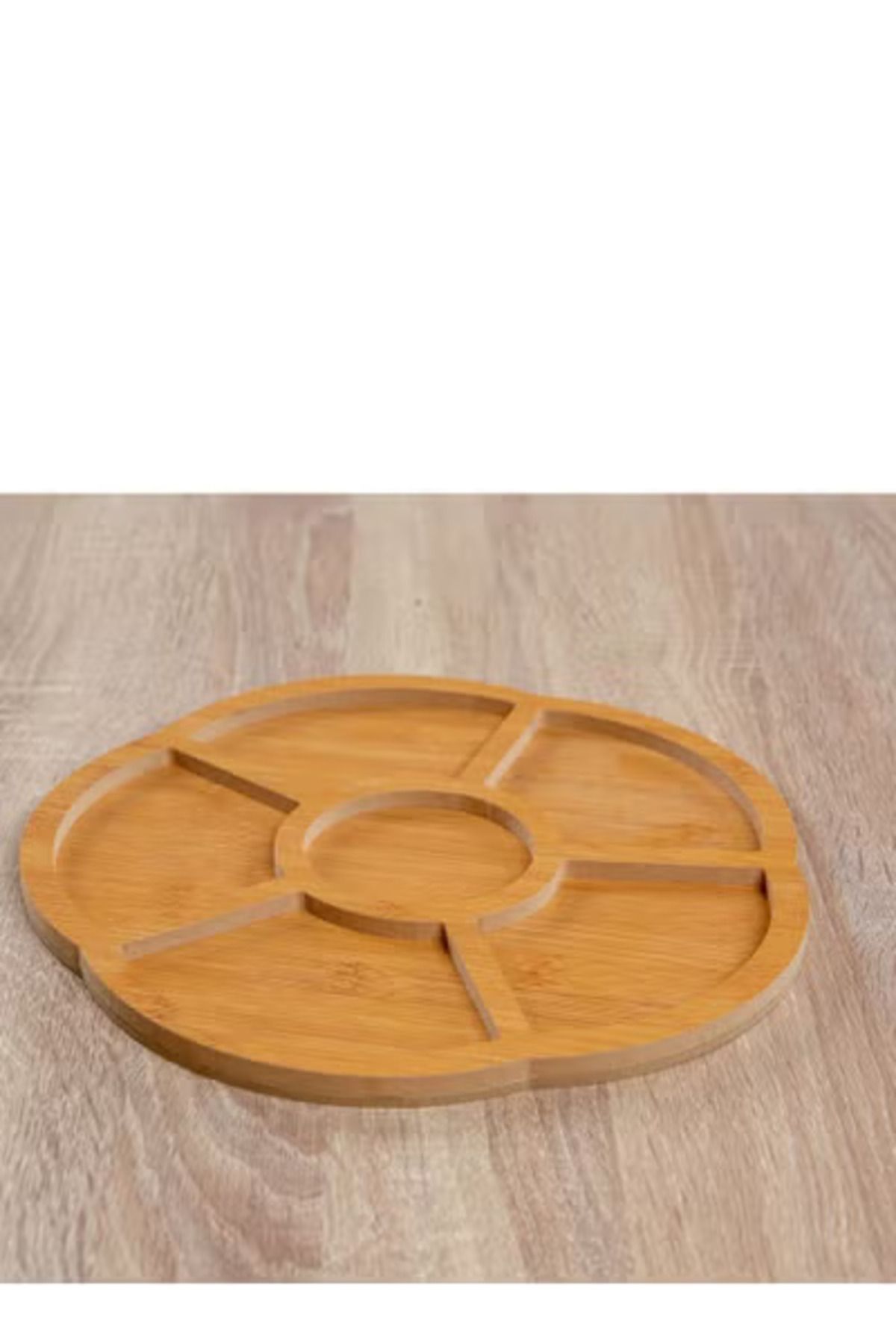 co arma-29 cm Divided Wooden Serving Tray 1