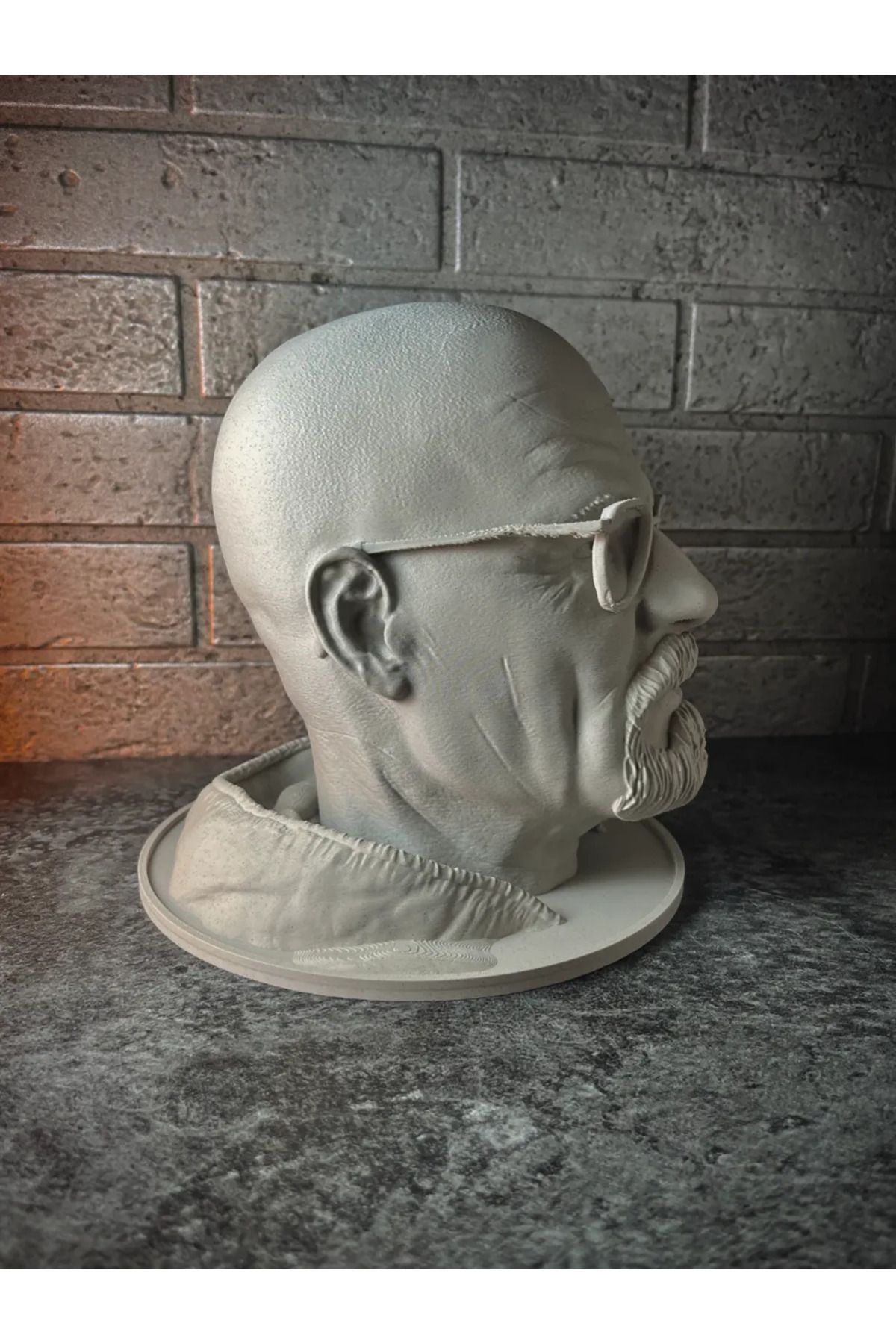 Modellio3D Kulaklık Standı - Walter White Büstü - Breaking Bad Temalı
