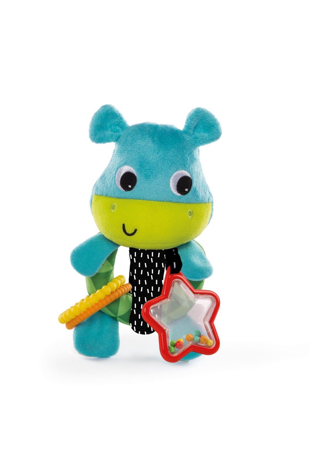 Bright Starts-Hippo Brand Cute Rattle and Teether Set 1